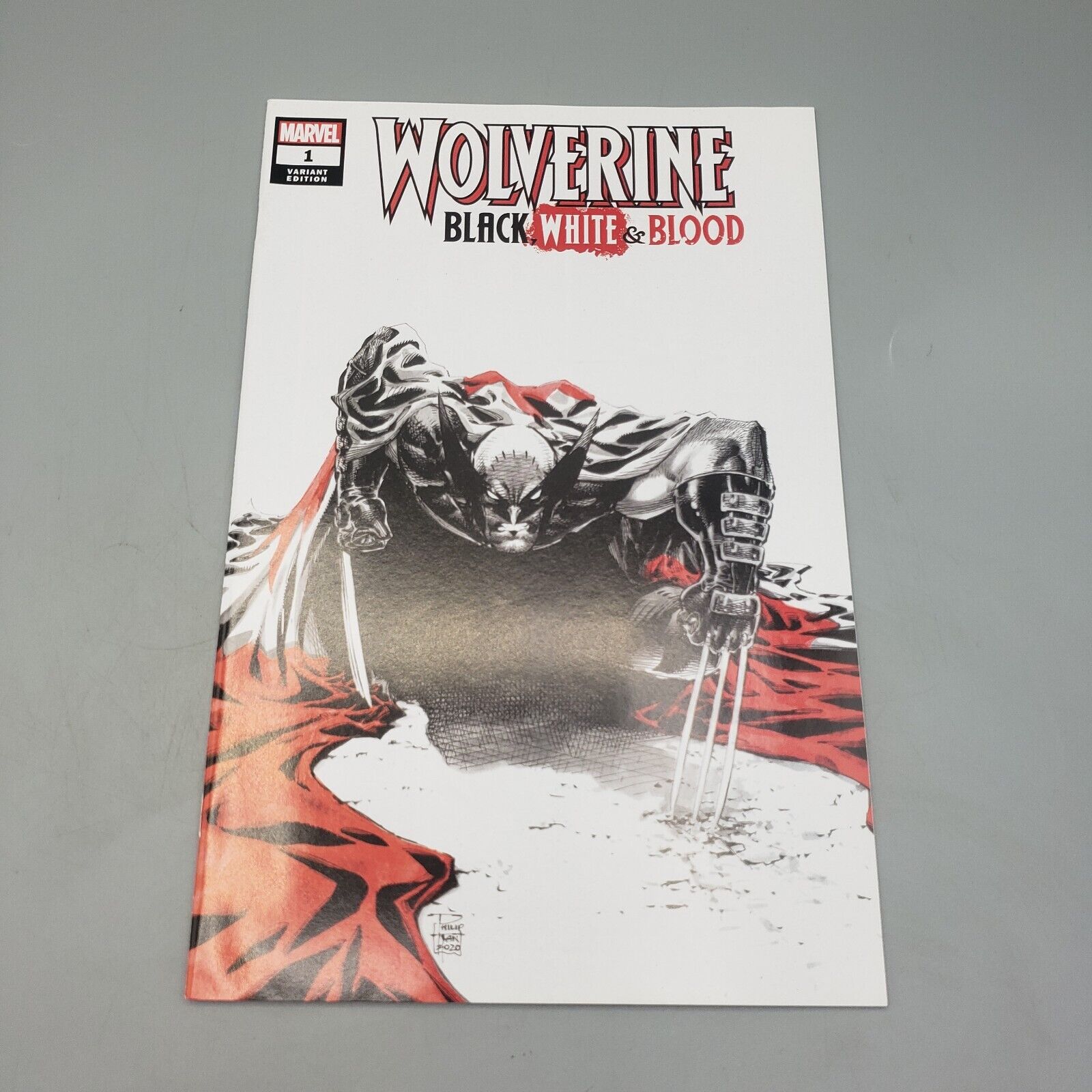 Wolverine Black White & Blood Vol 1 #1 Variant Cover ComicXposure Marvel Comic