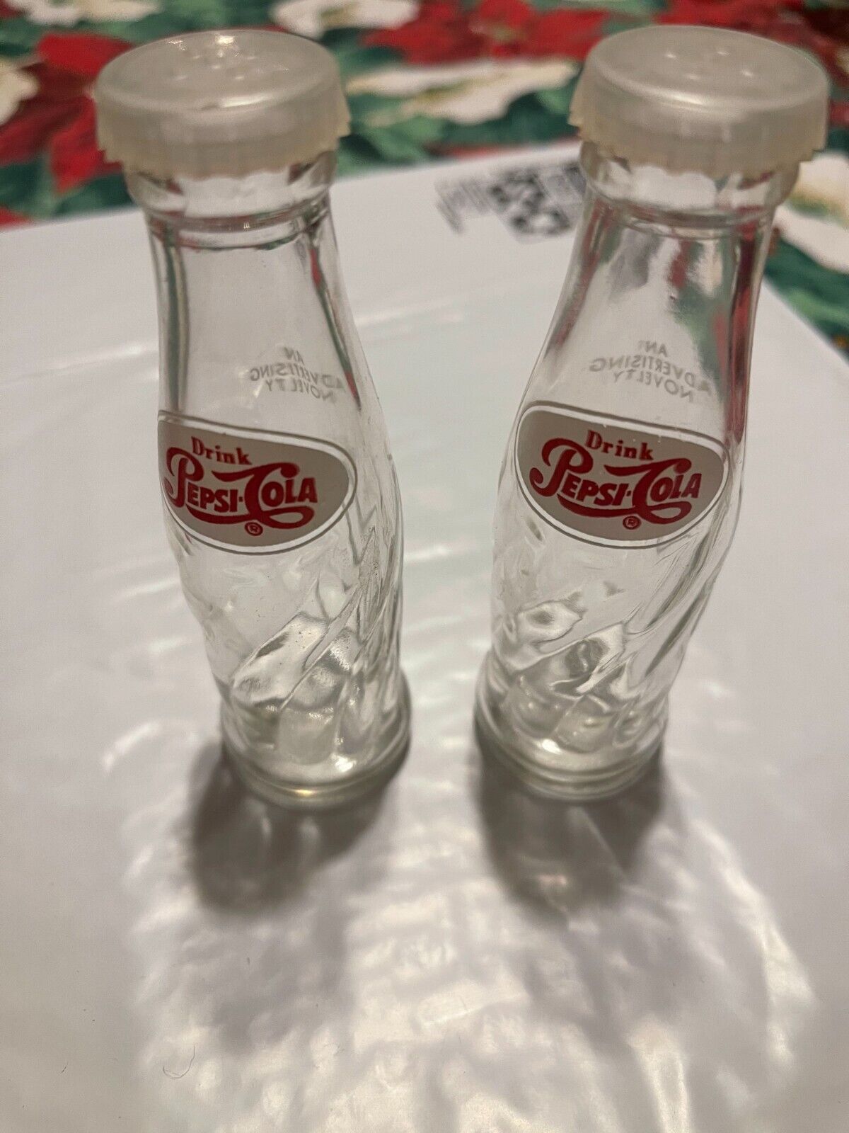 Vintage Drink Pepsi Cola Salt & Pepper Shakers