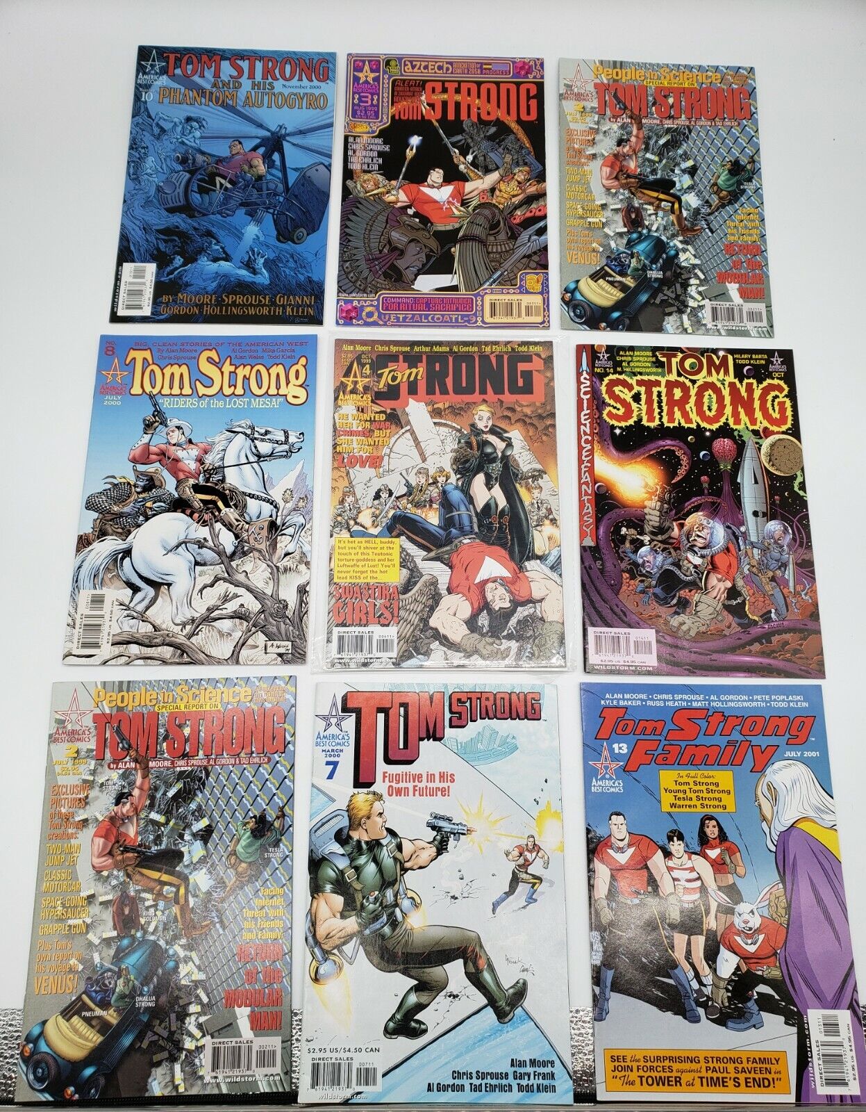 Lot of 22 AMERICA'S Best Comic Books featuring Tom Strong