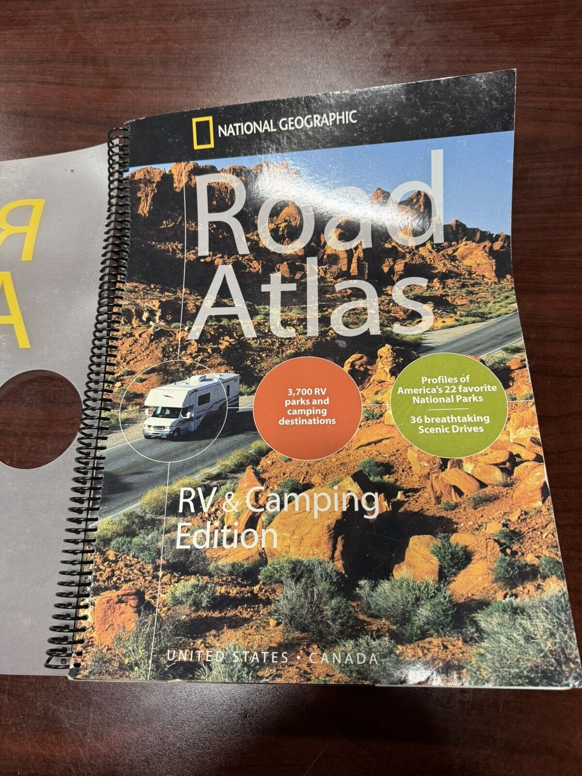 National Geographic Road Atlas - RV & Camping Edition - USA & Canada
