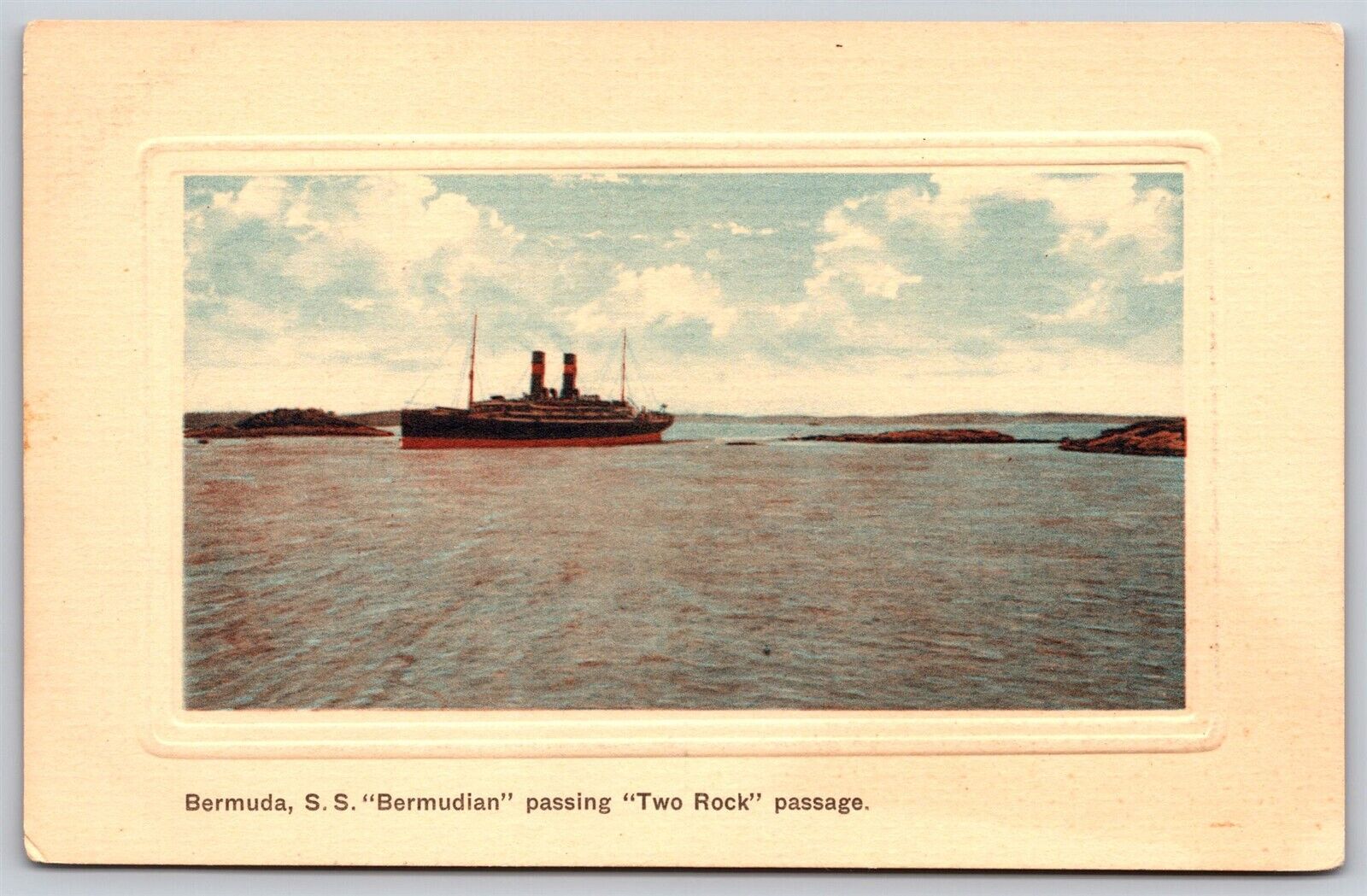 Postcard Bermuda, SS \
