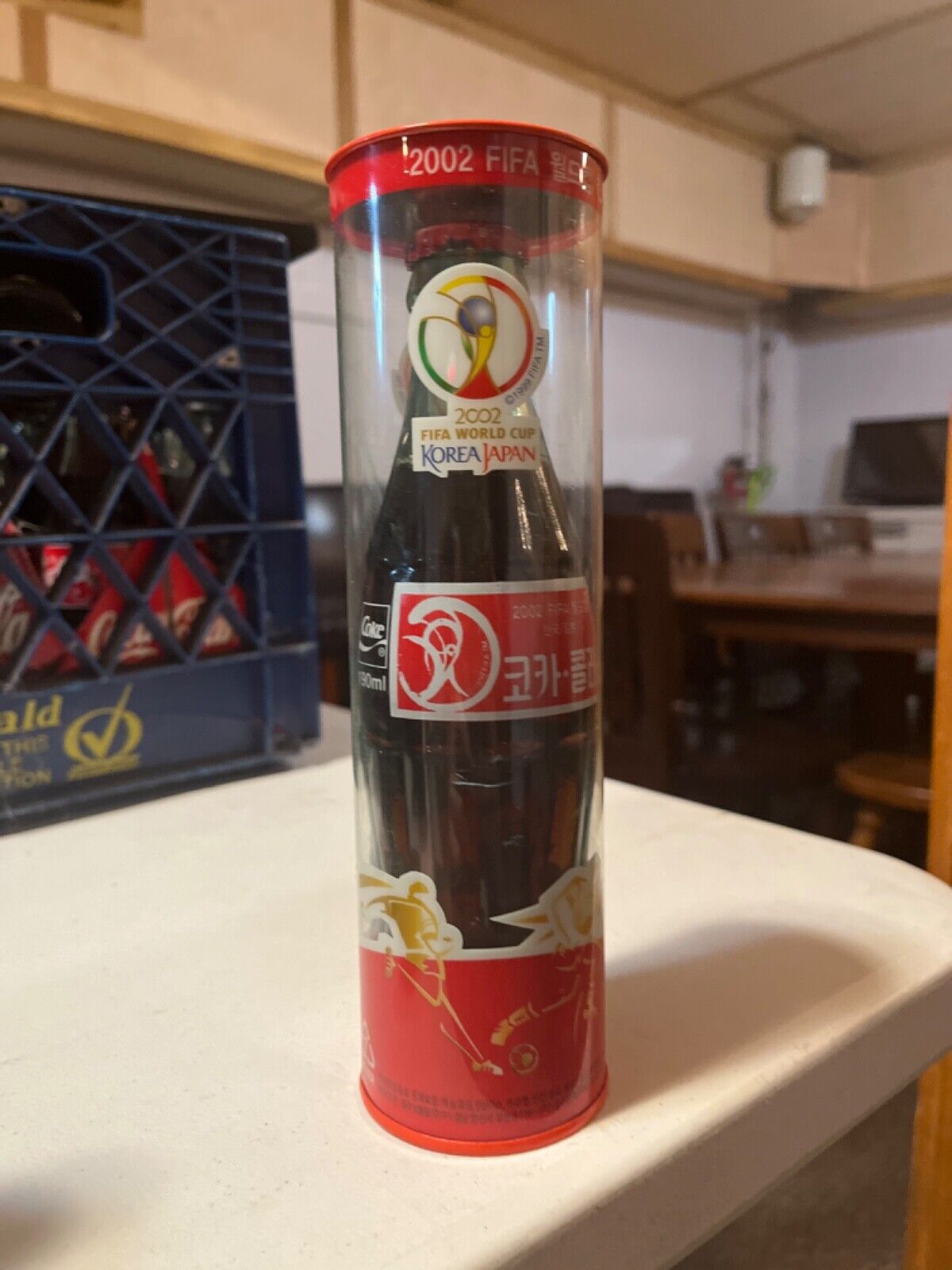 2002 Korea Japan FIFA World Cup Limited Edition Coca Cola Coke Bottle