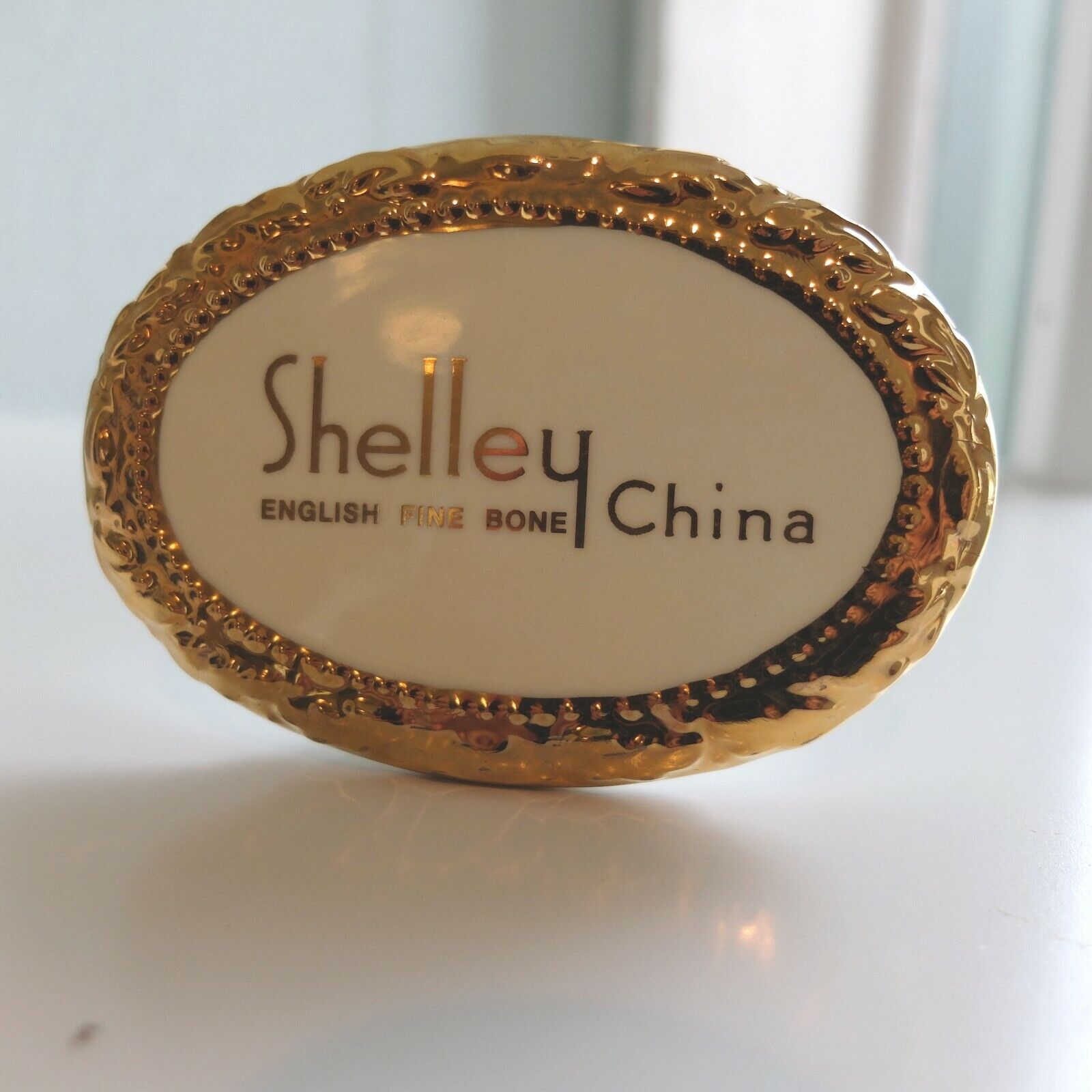 Vintage Shelley English China Commemorative Sign Limited Edition Number 29 o 500