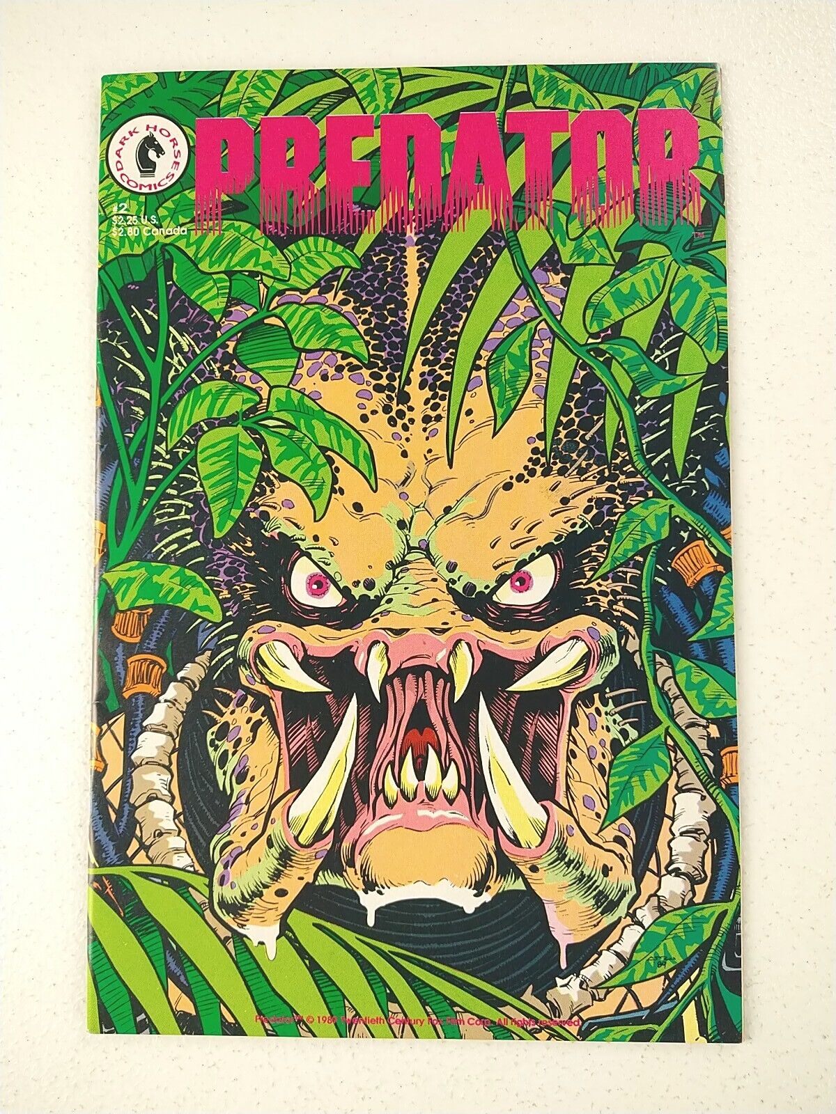 Predator #2 2nd Appearance, Original Series (1989 Dark Horse) VF