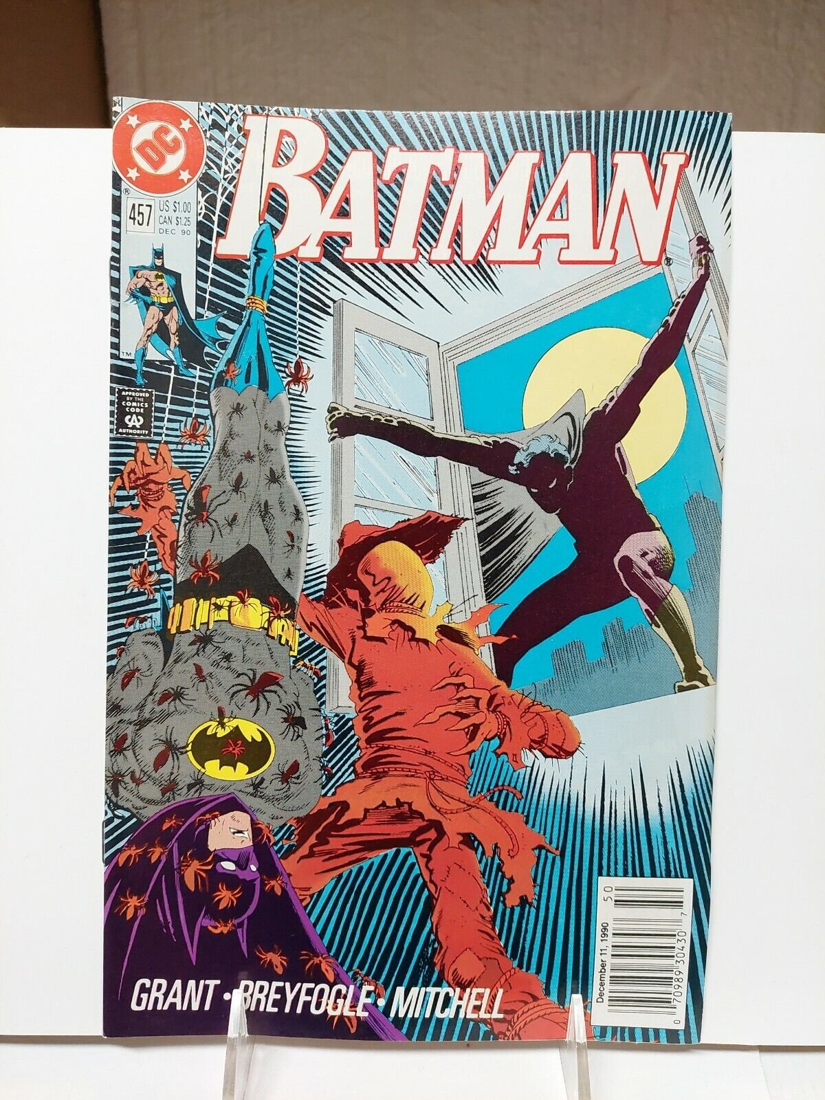 Batman #457    Newsstand   (DC Comics 1990)    1st Tim Drake Robin        (F166)