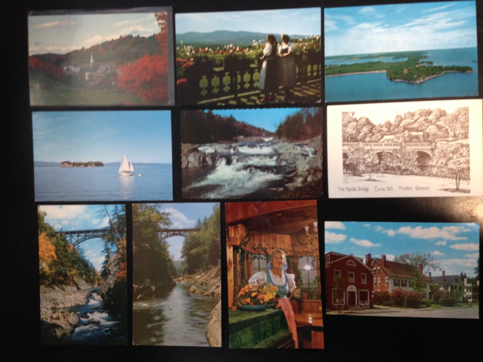 20+ Postcard lot, Vermont. Set 3. Nice