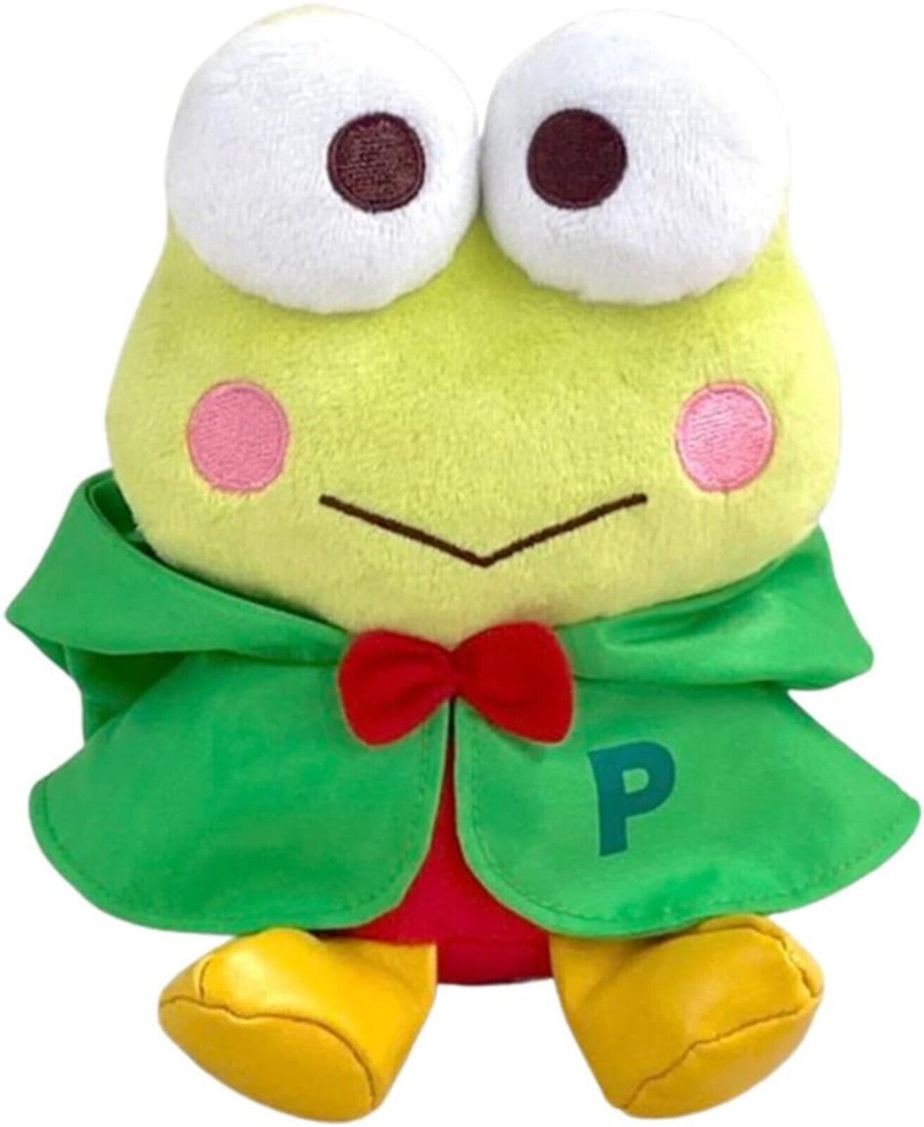 Sanrio Character Kero Kero Keroppi x Pickles the Frog Stuffed toy Rain Poncho A