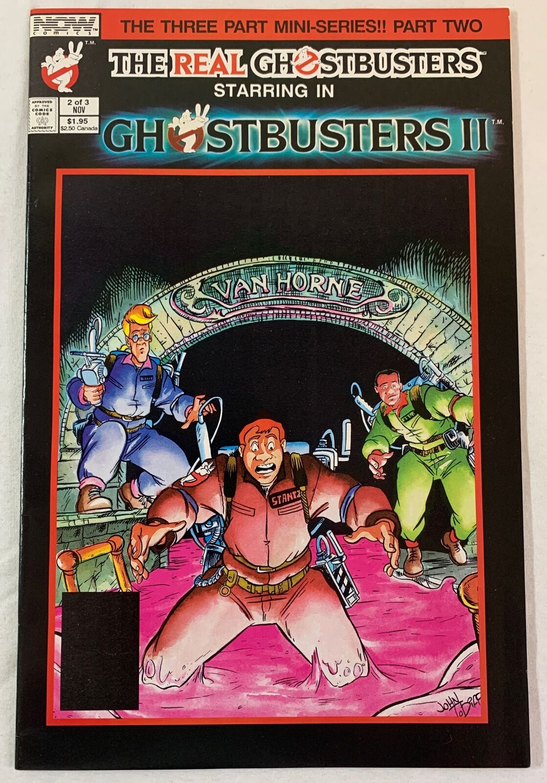 Real Ghostbusters GHOSTBUSTERS II #2 ~ has spine stresses, general wear