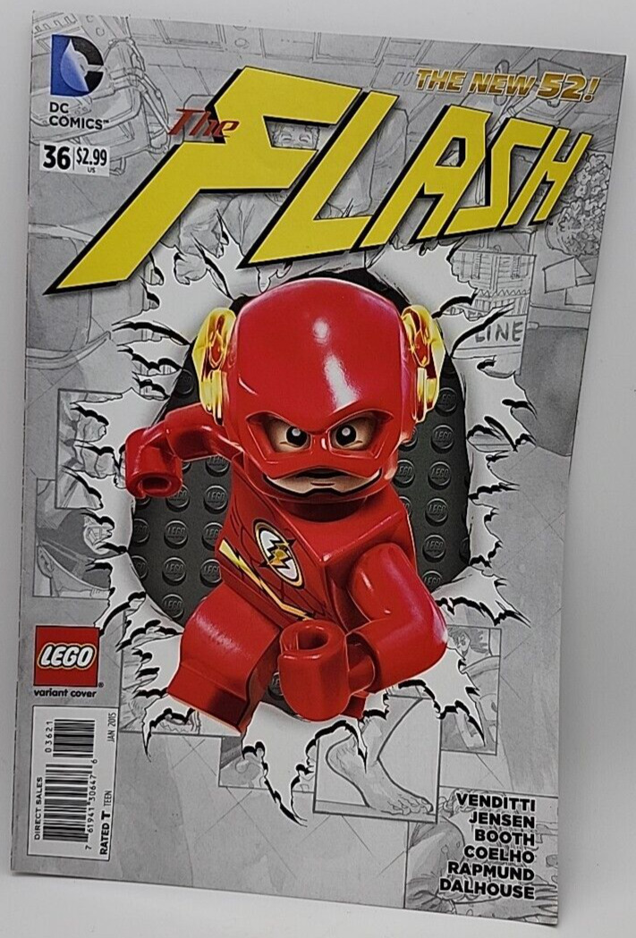 Flash (2011 Series)  (DC NEW52) #36 Lego