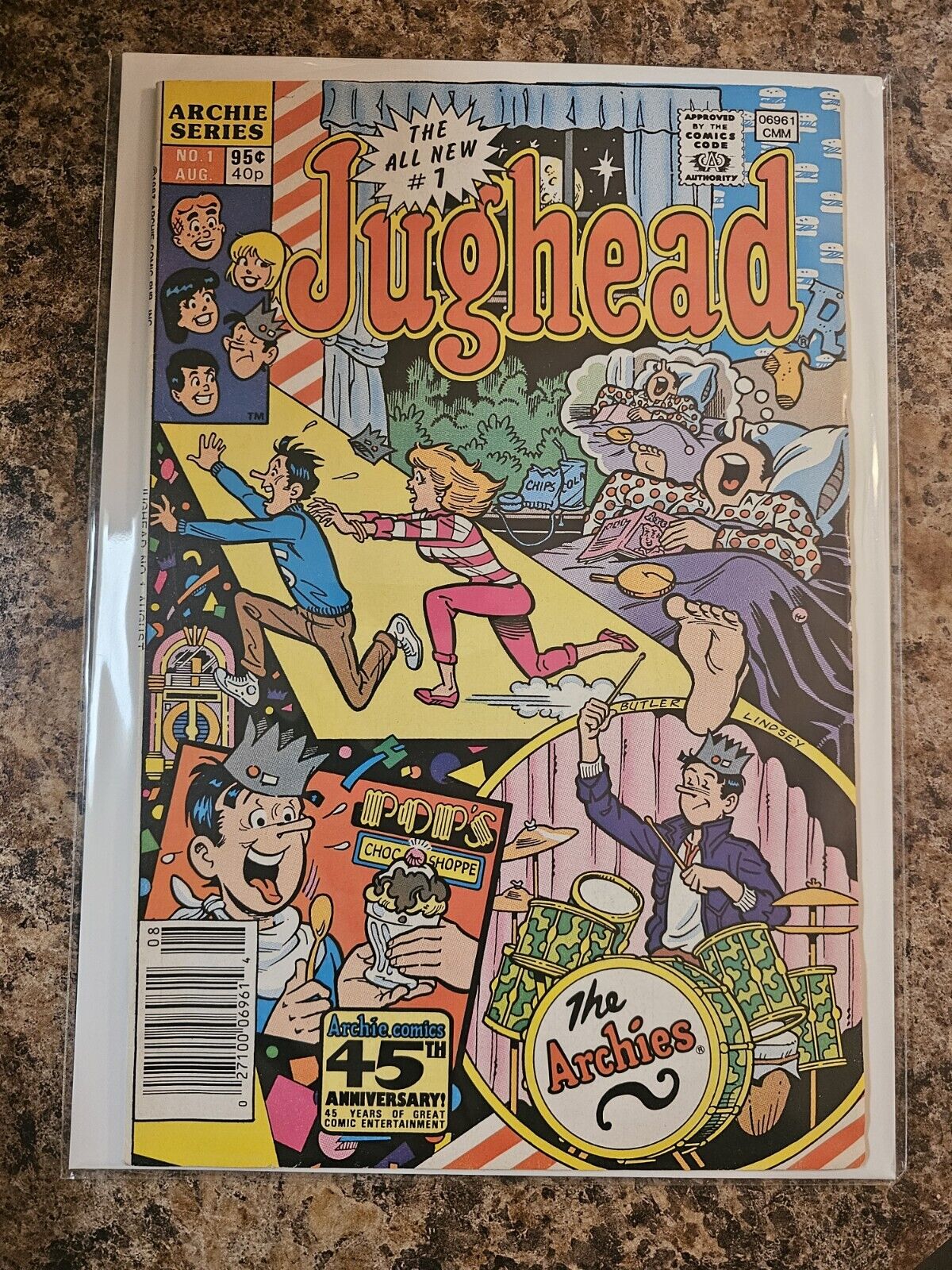 Jughead #1 (1987) Premiere Issue 2nd Series Copper Age Archie Comics VF