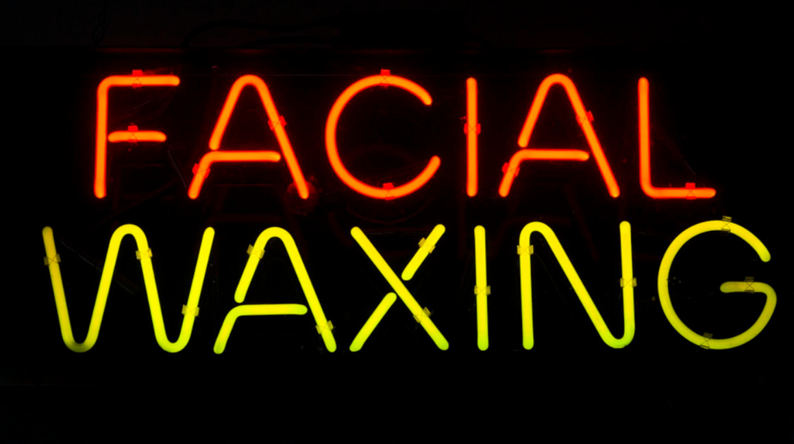 Facial Waxing Neon Light Sign 20\