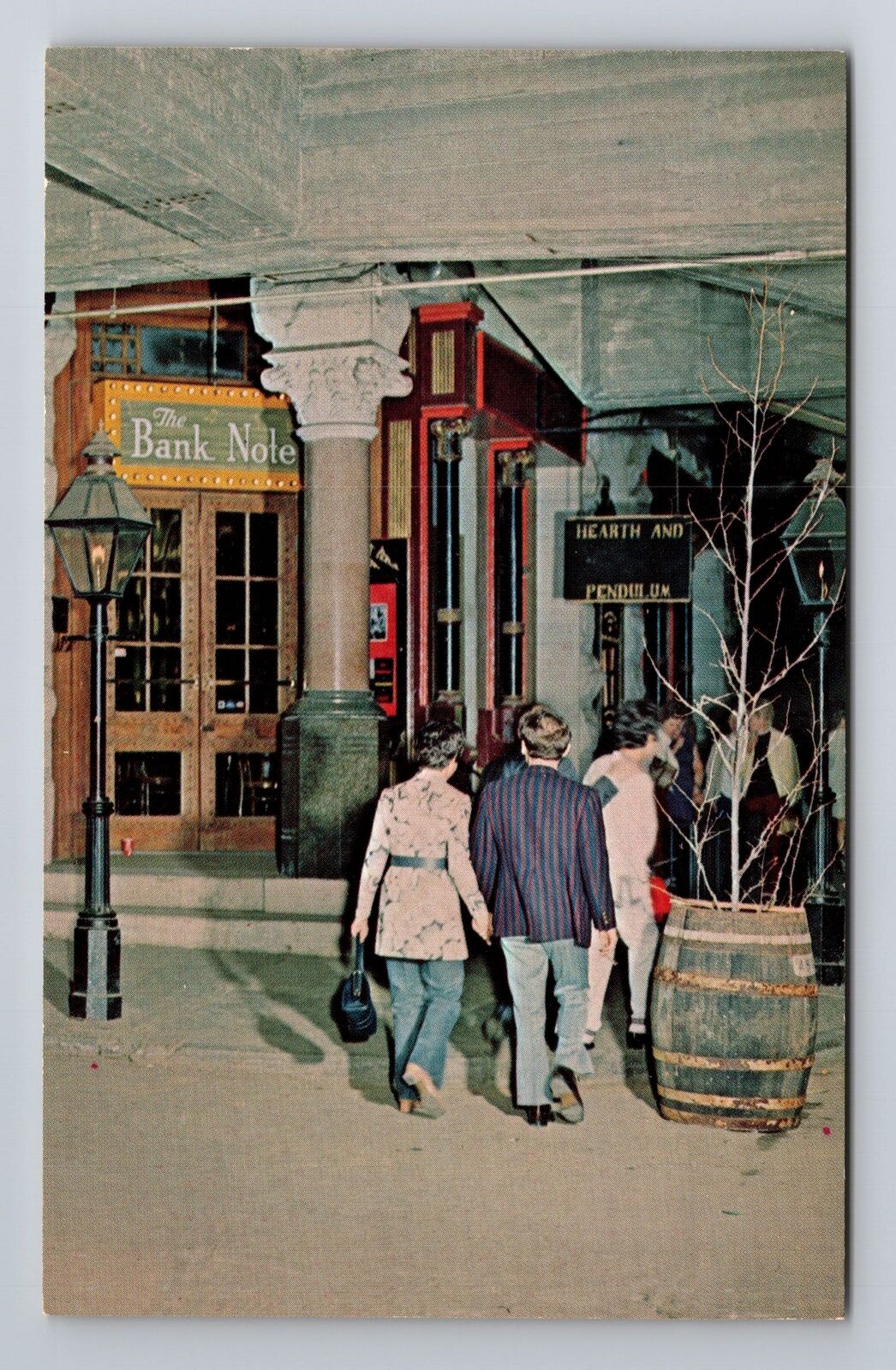 Atlanta GA- Georgia, Underground Atlanta, Antique, Vintage Souvenir Postcard