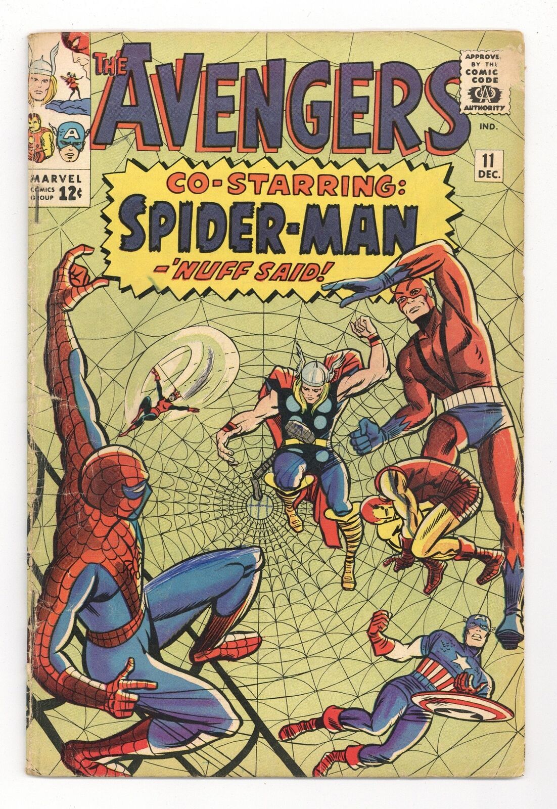 Avengers #11 GD- 1.8 1964