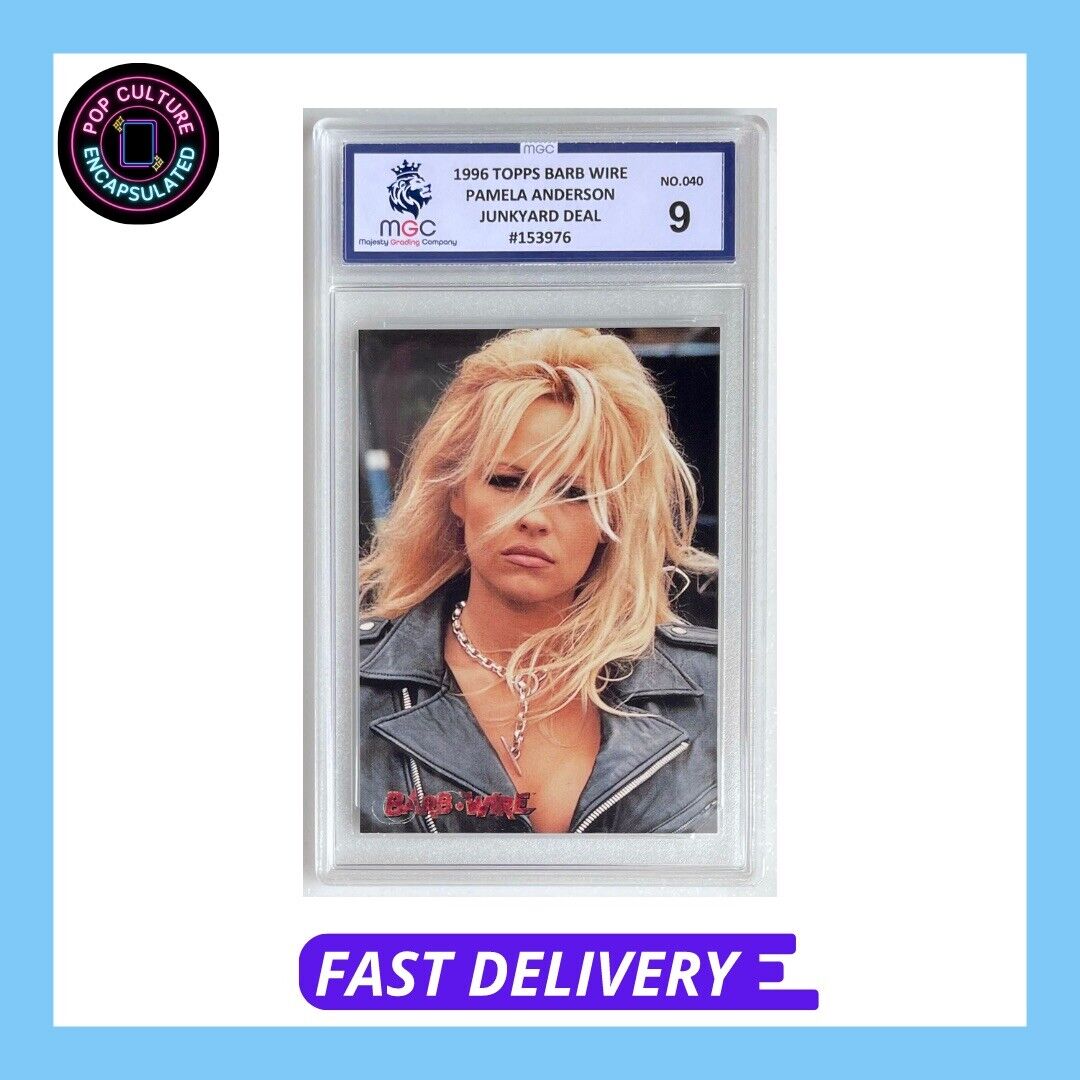 1996 Topps Barb Wire #40 Pamela Anderson Card MGC Not PSA CGC BGS