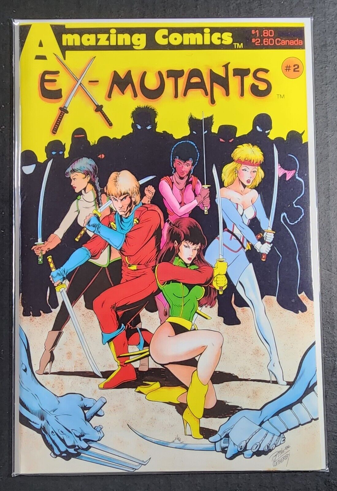 Ex-Mutants Vol. 1 No. 2 1987 Amazing Comics Lim & Witherby First Print NM GEM