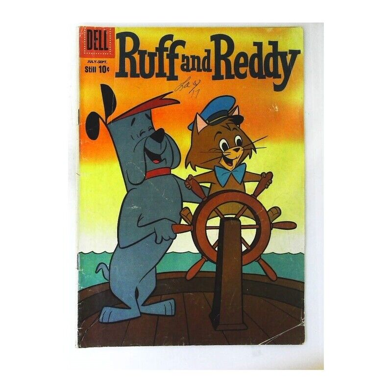 Ruff and Reddy #6 Dell comics Fine minus Full description below [u.