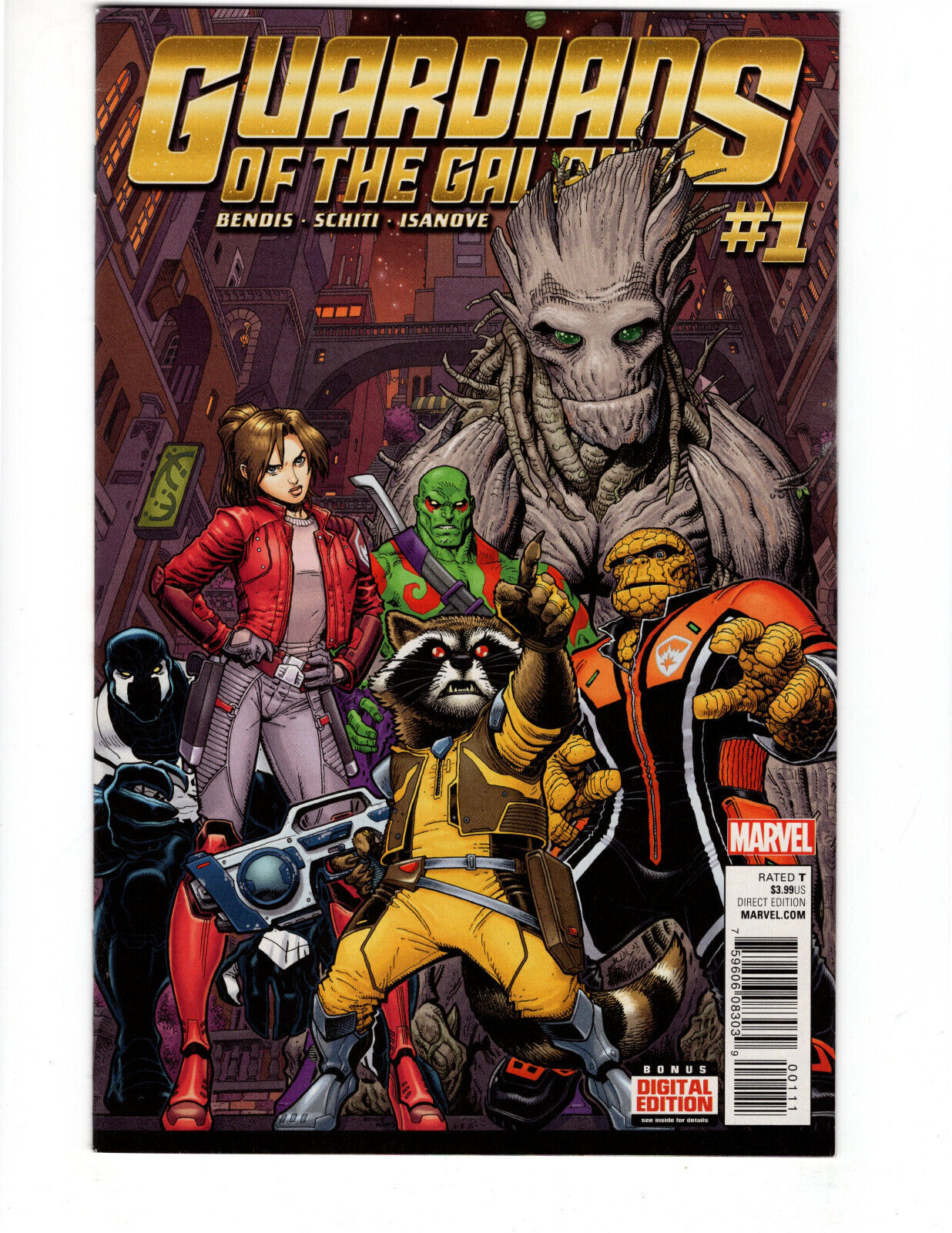 Guardians Of The Galaxy #1 (2015 Marvel Comics) - Arthur Adams Cover VF/NM