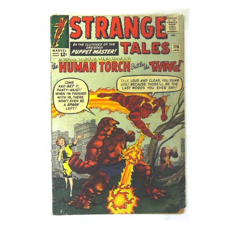 Strange Tales (1951 series) #116 in Very Good minus condition. Marvel comics [d.