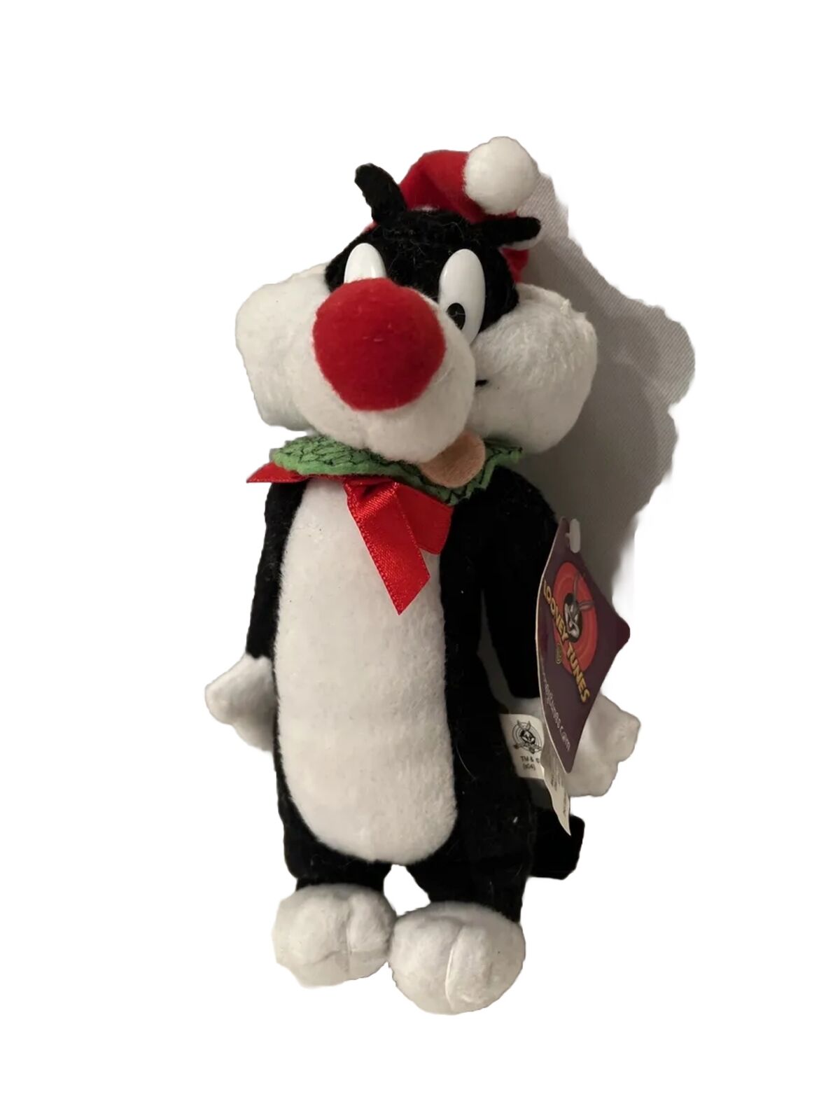 Looney Tunes Sylvester The Cat 2004 Christmas 8” Plush
