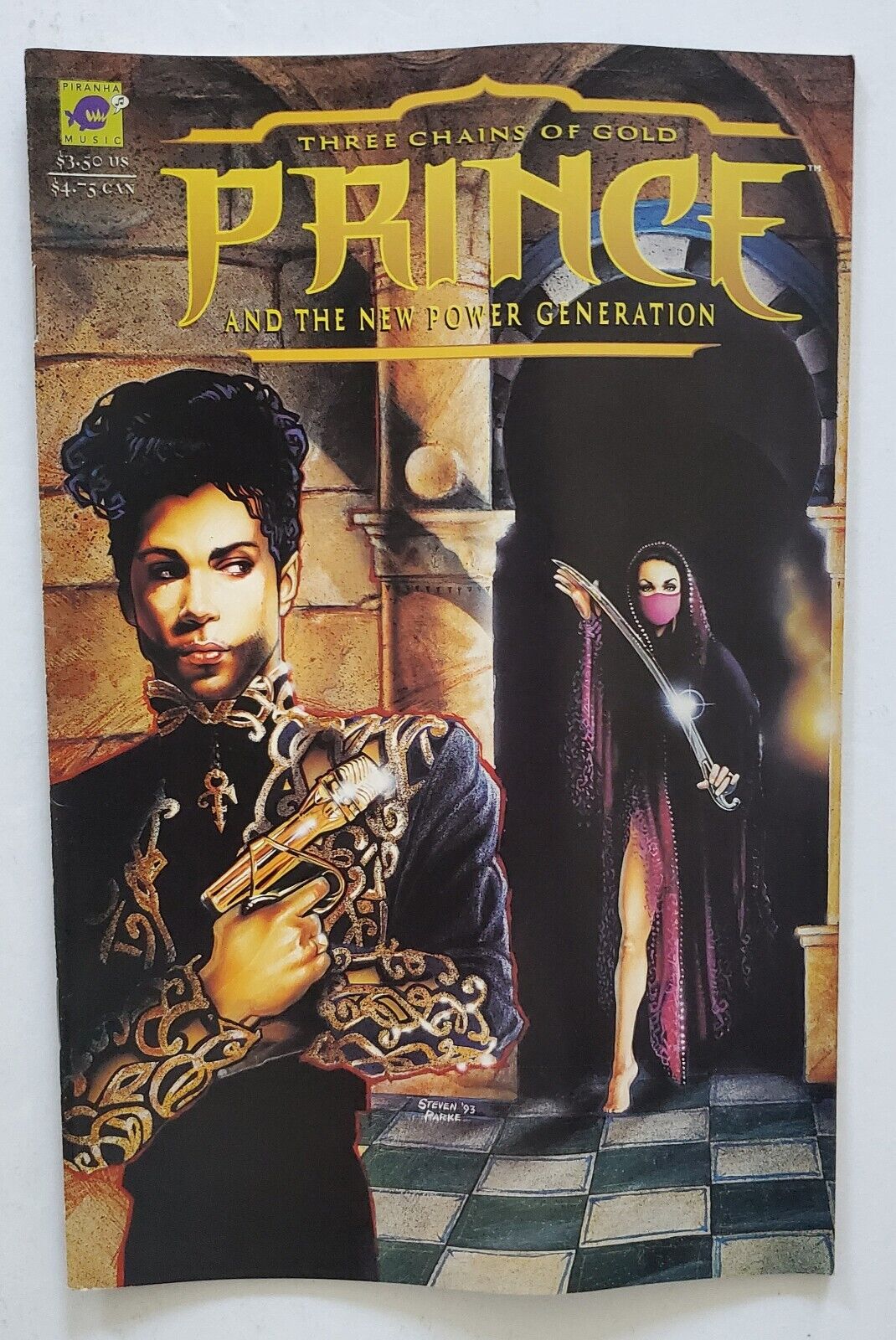 Prince & The New Power Generation #1 Three Chains Of Gold Piranha Music 1994