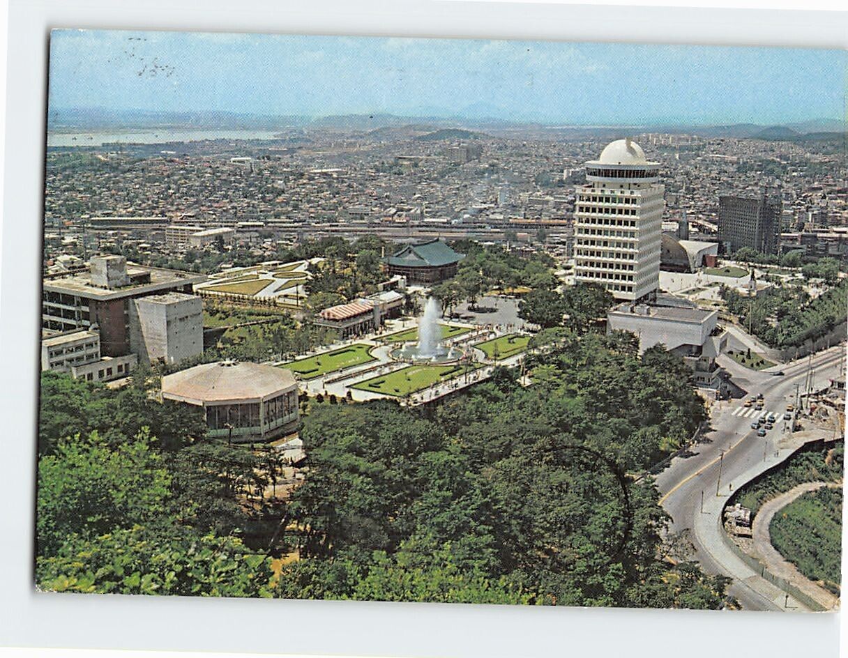 Postcard A view of Seoul, South Korea