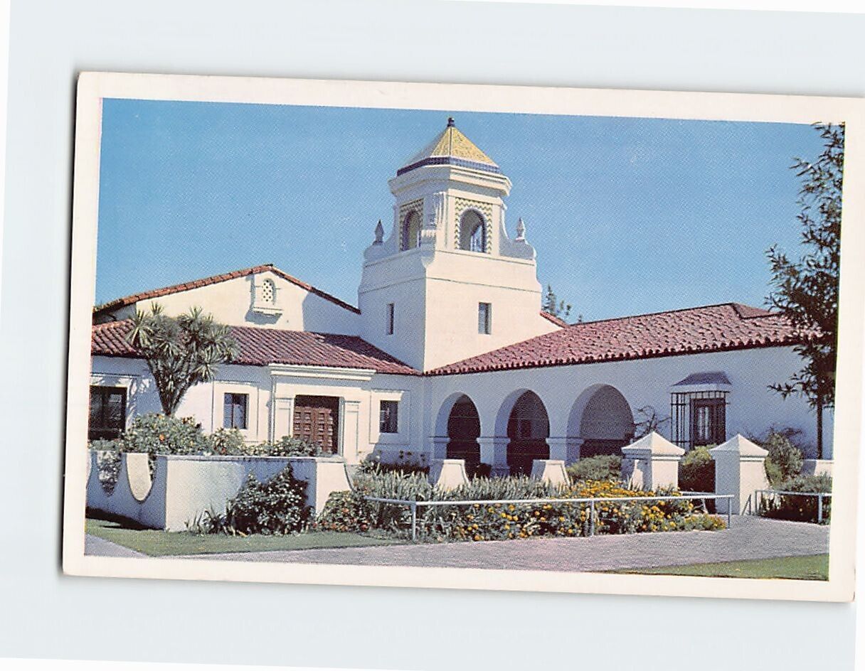 Postcard City Hall Santa Maria California USA