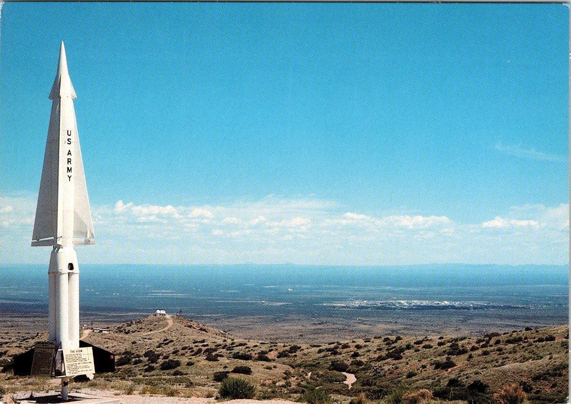 NM, New Mexico WHITE SANDS MISSILE BASE~U.S. Army ST AUGUSTINE PASS 4X6 Postcard