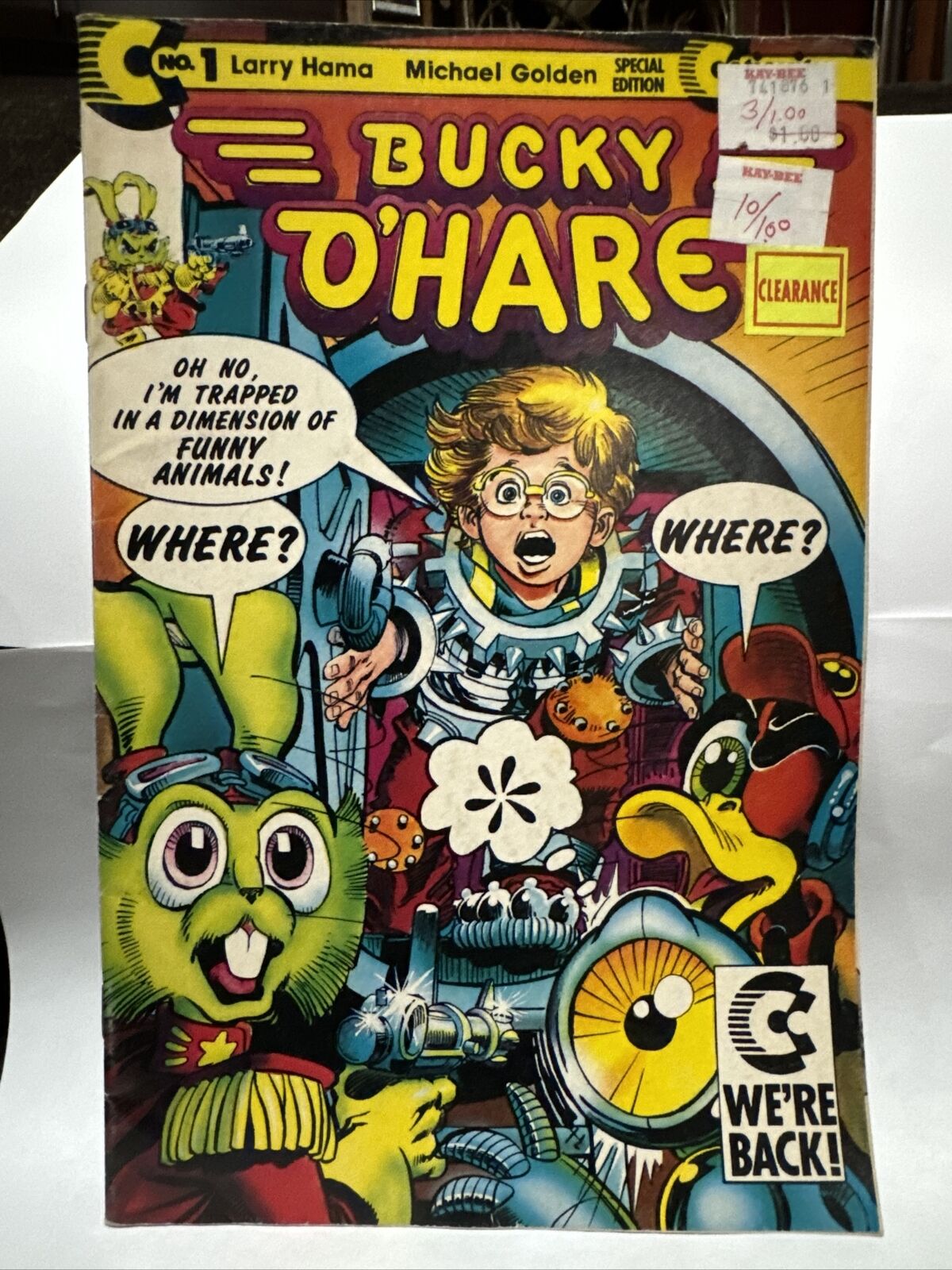 Bucky O'Hare #1 (1991, Continuity Comics) Comic Book