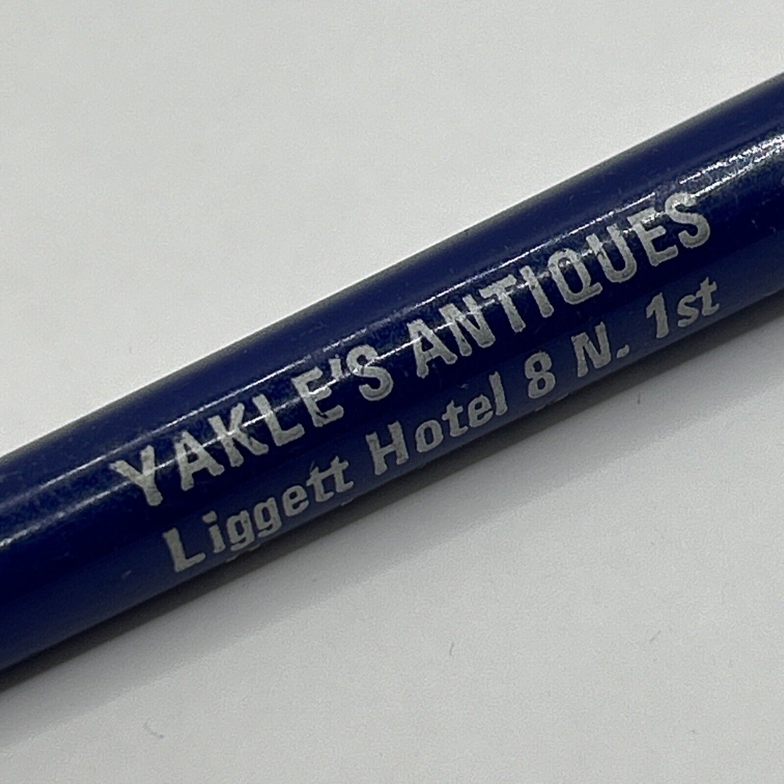 VTG Ballpoint Pen Frances Filkin Yakle Yakle\'s Antiques Herrington KS