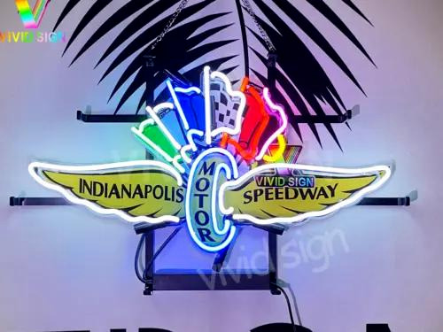 New Indianapolis Motor Speedway HD ViVid Neon Sign 20\