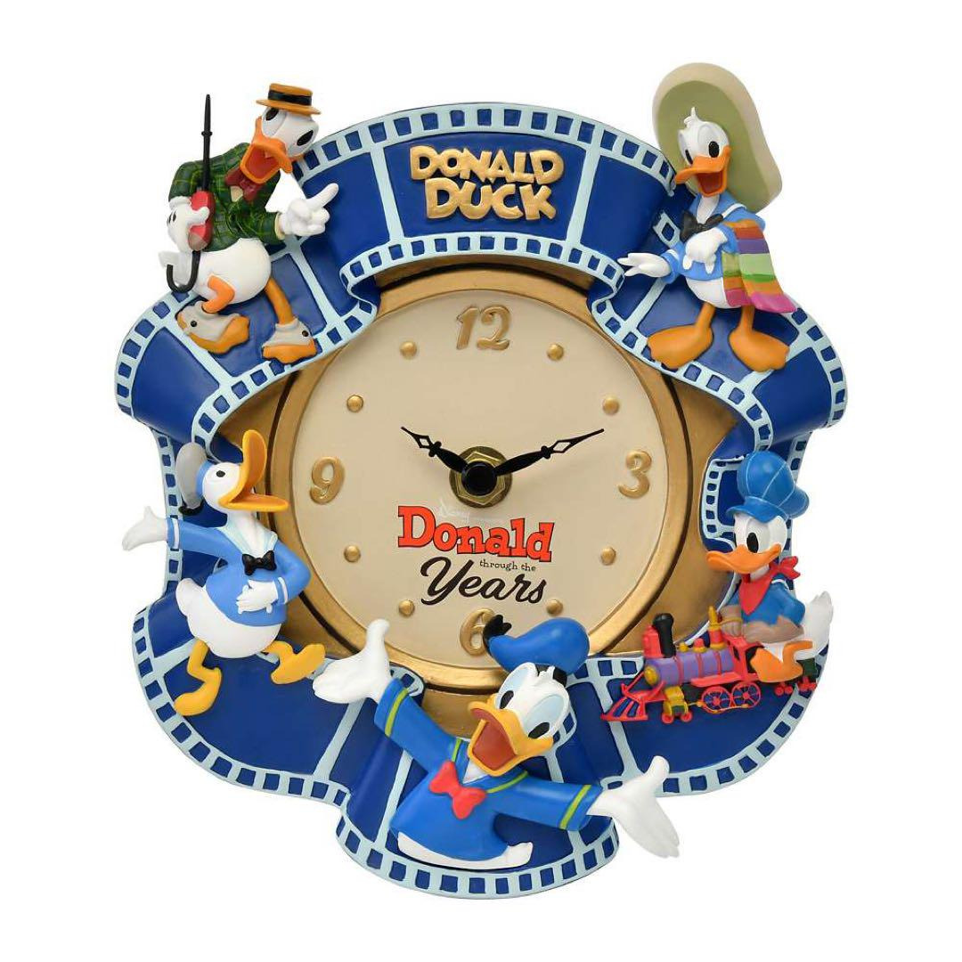 DONALD DUCK PSL Disney Store limited Donald Clock BIRTHDAY 2024 Japan New