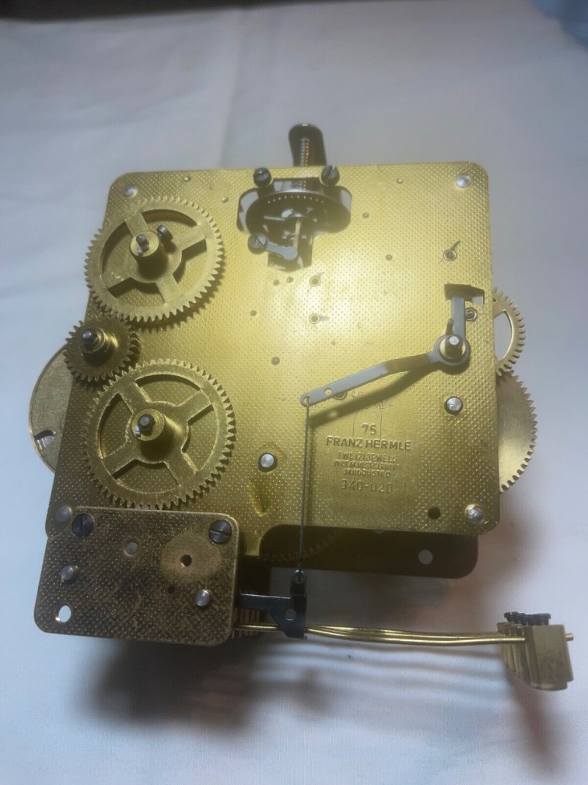Franz Hermle 75 TWC Jewel JN Adjusted movement PARTS ONLY