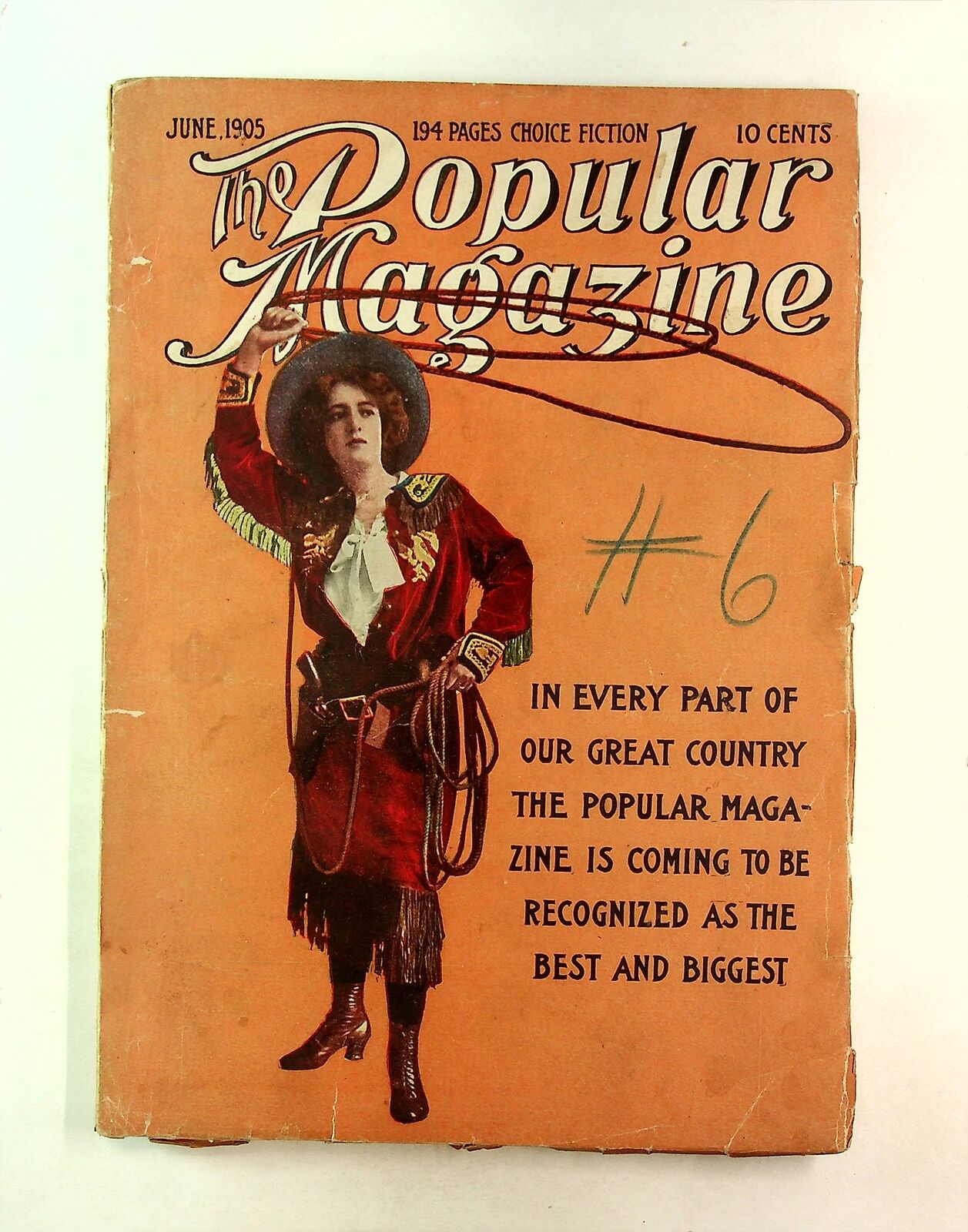 Popular Magazine Pulp Jun 1905 Vol. 4 #2 GD/VG 3.0