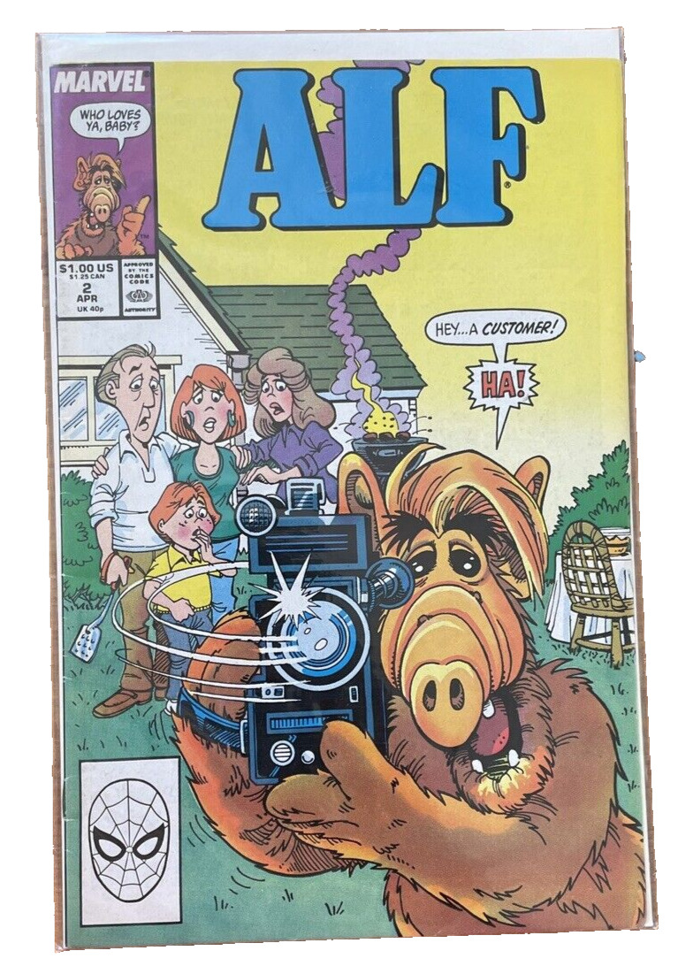 ALF #2 Alien Life From TV Show All\'s Fair 1988 Marvel Comics NM