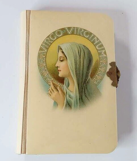 Celluloid Catholic 1929 Prayer Book Virgo Virginum For the Young Boy and Girl