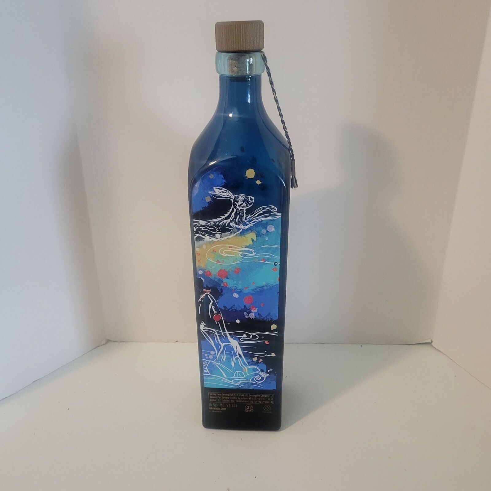 Angel Chen Johnny Walker Blue Label Empty Limited Edition Collectible Bottle