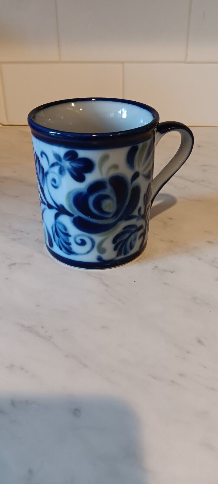 Vintage Nordic Japan C.J. Peterson Hand Painted Porcelain Coffee Tea Cup Mug