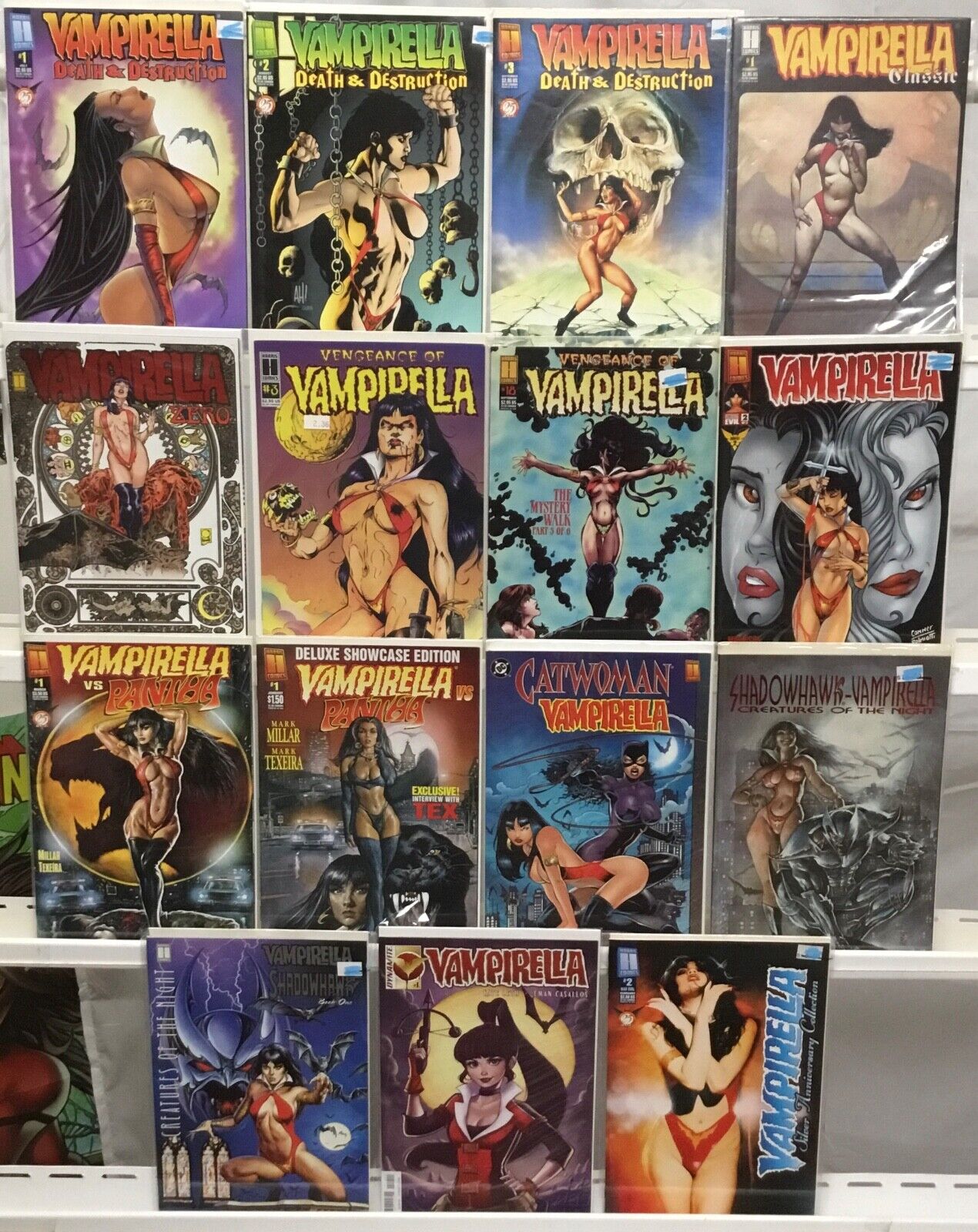 Harris Comics - Vampirella - Comic Book Lot of 15 Issues