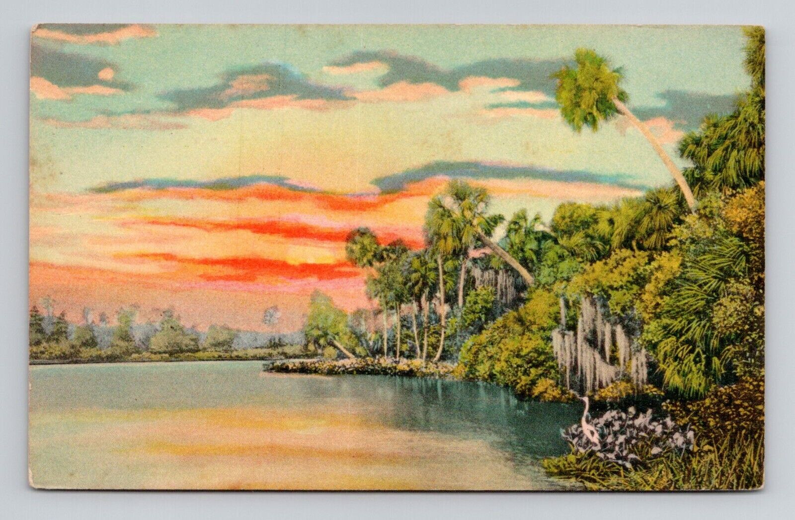 Postcard Fine Art Series St Augustine Florida FL, Vintage G19