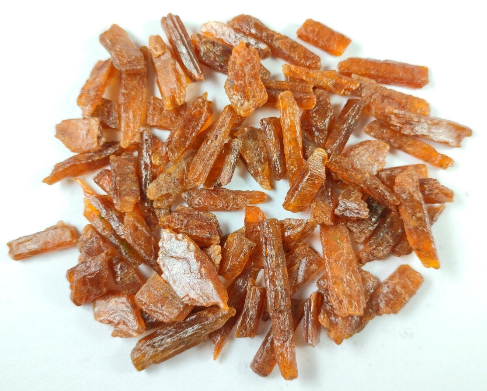Stunning Natural Orange Kyanite Rough Gemstone - Rare Find 500.00 Ct