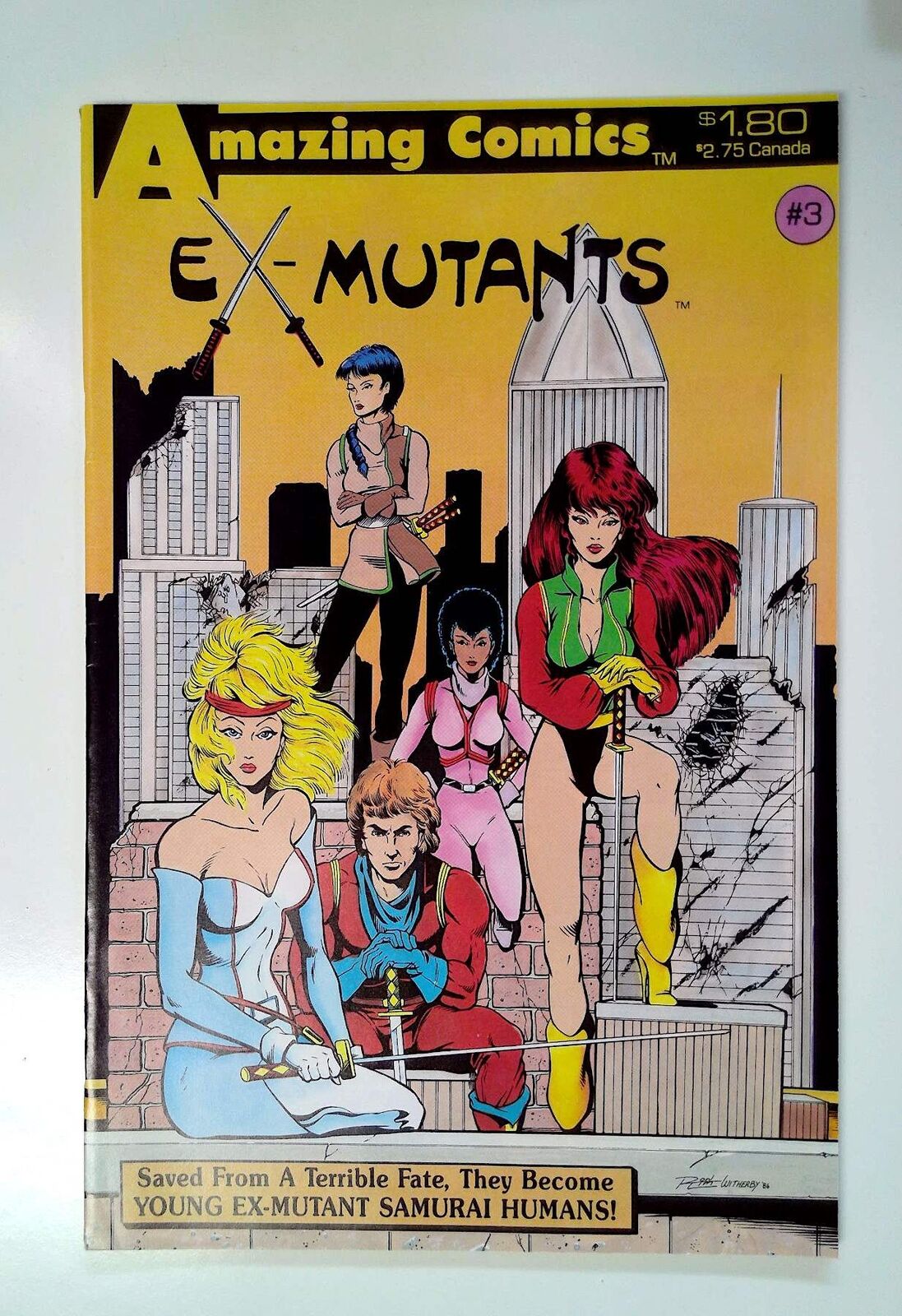 Ex-Mutants #3 Eternity Comics (1987) NM- 1st Series 1st Print Comic Book