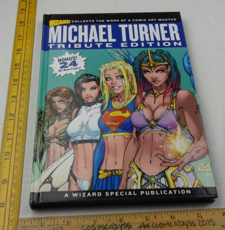 Michael Turner Tribute Edition Wizard Special hardcover book 2008