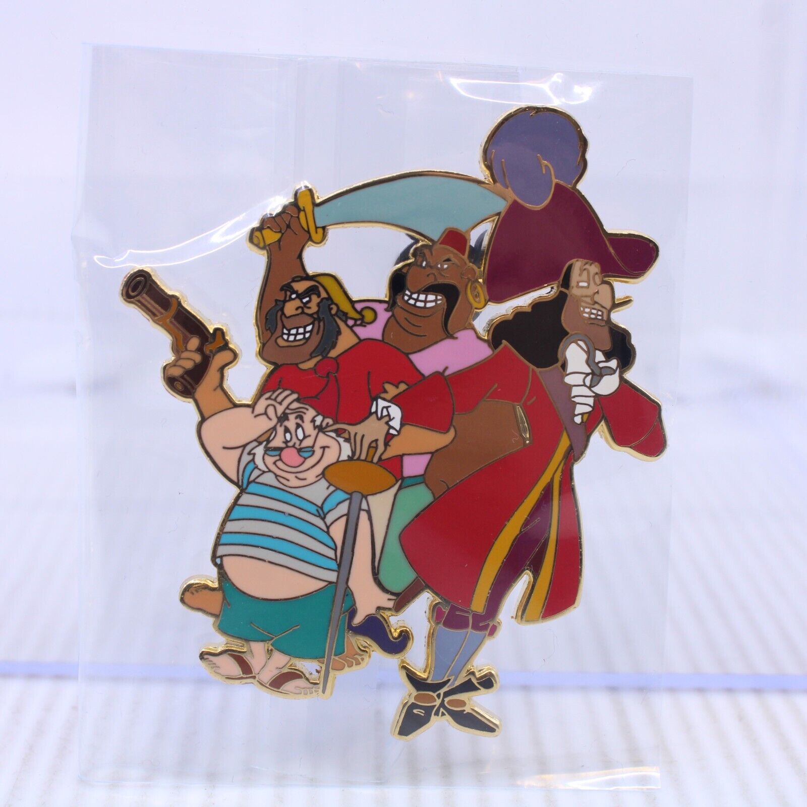 A4 Disney Auctions LE 100 Pin Villains Captain Hook Mr Smee Pirates Peter Pan