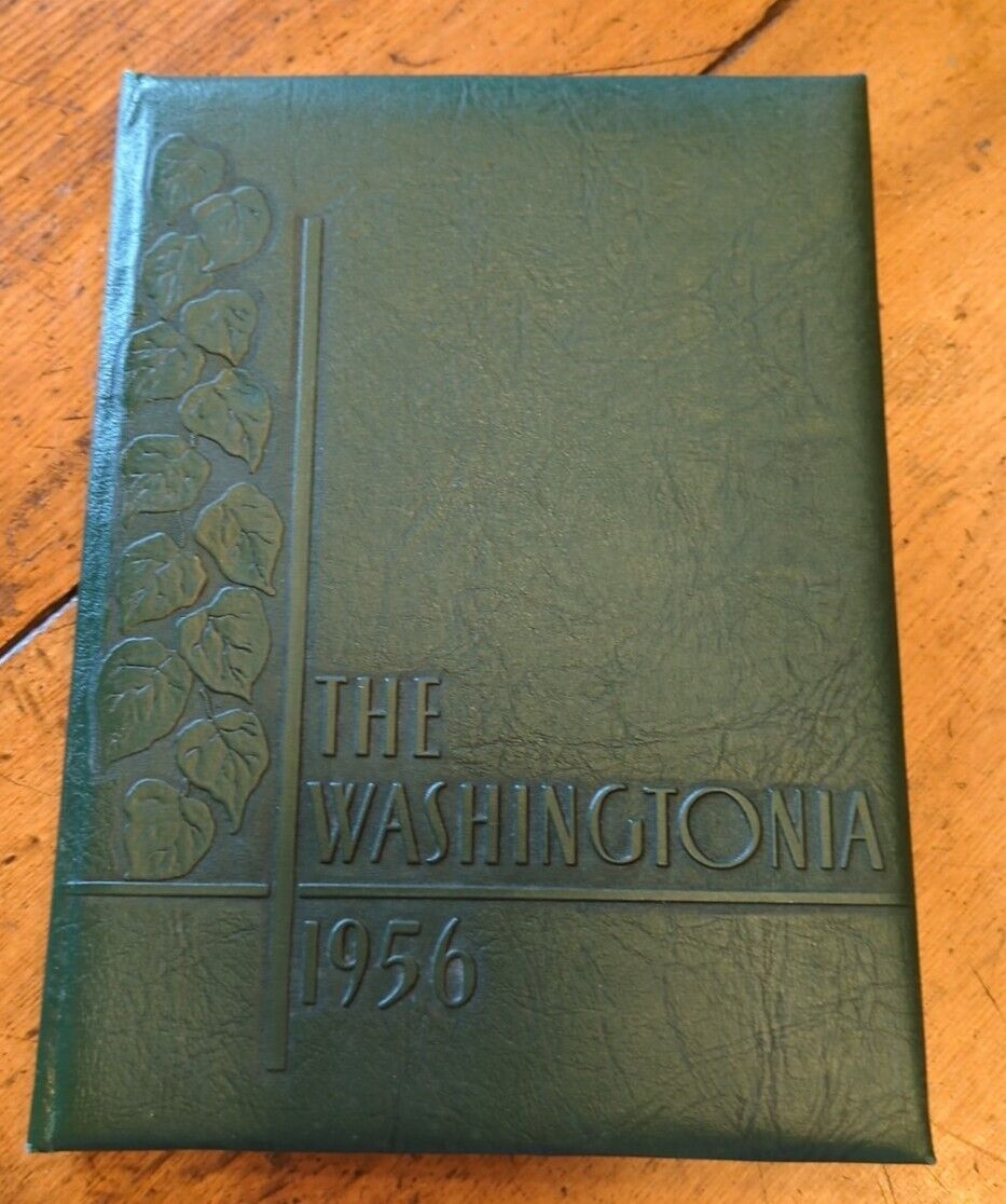 Vintage 1956 The Washingtonia Washington State Teachers College Yearbook 