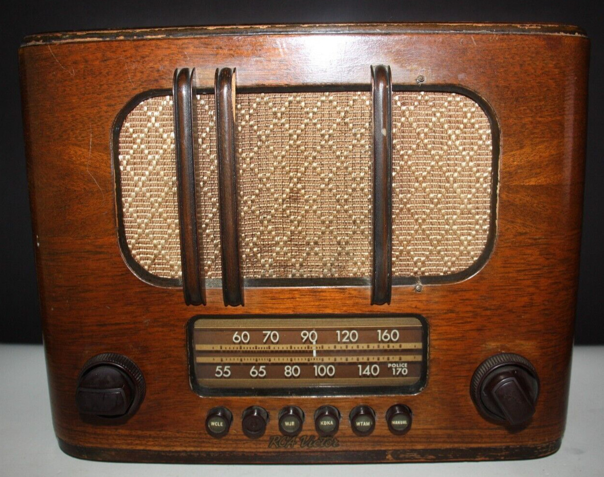 1930s RCA Victor Model 96T AM Tube Table Radio As-Is Non-Working