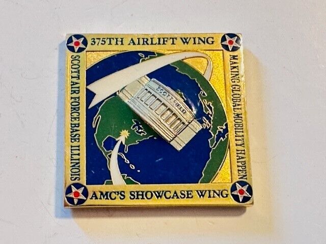 Challenge Coin - USAF - 375th Airlift Wing - Scott AFB, IL
