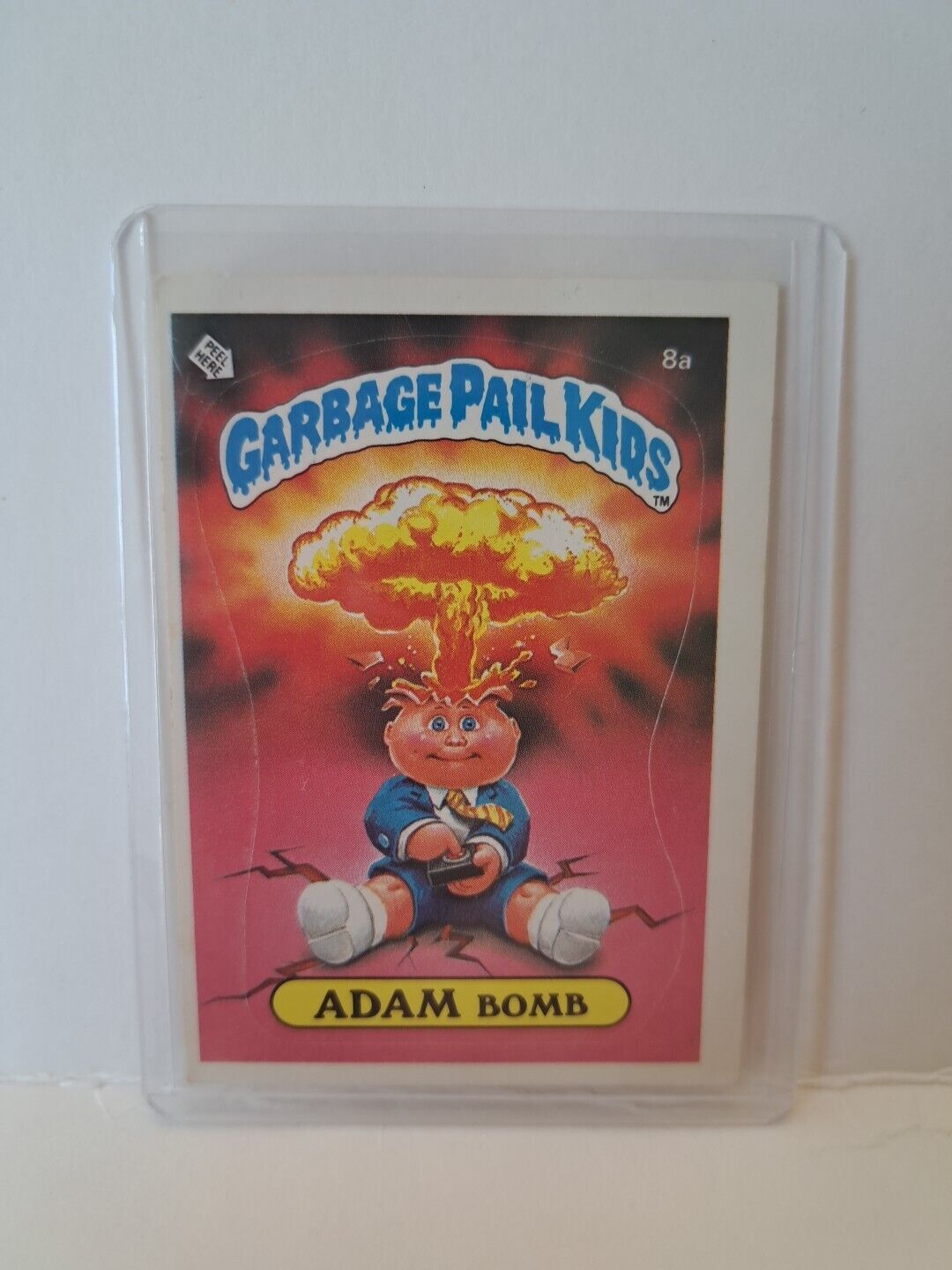 1985 Garbage Pail Kids - Atom Bomb #8a Trading Card