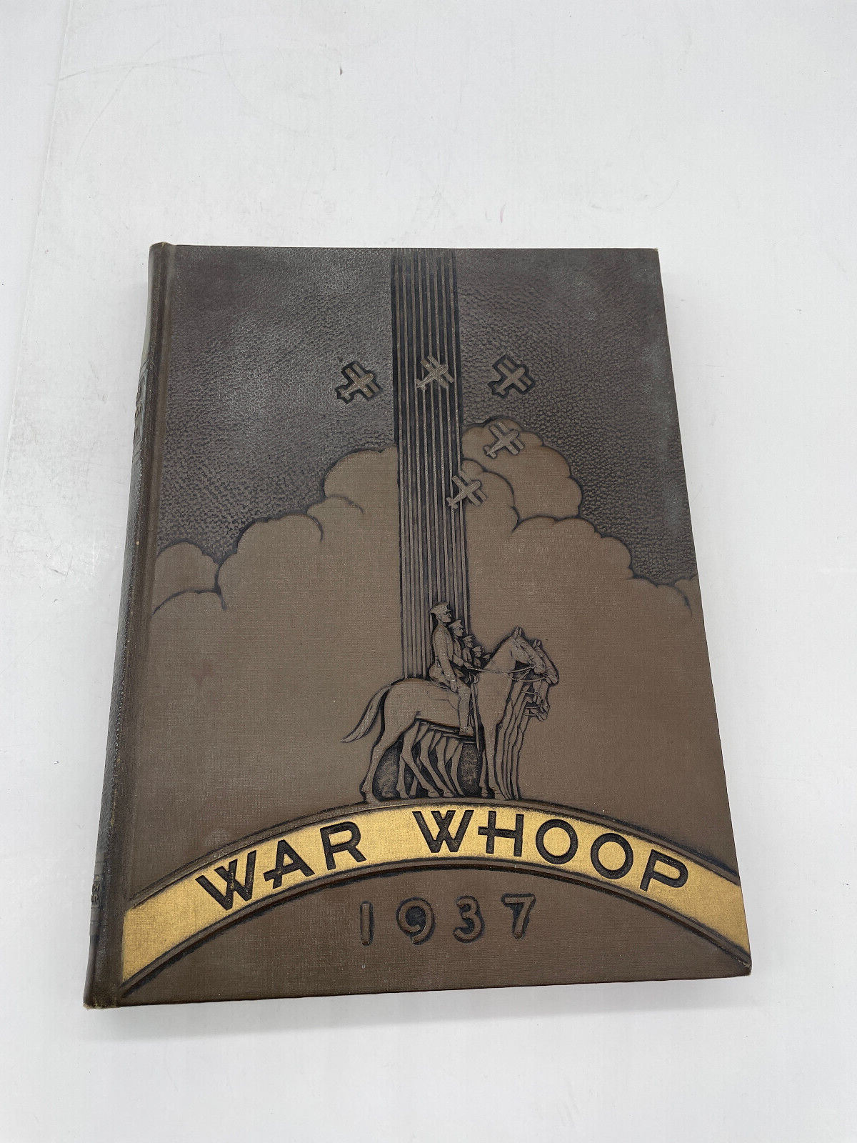 Norwich University WAR WHOOP Yearbook 1937 Norwich VT rare