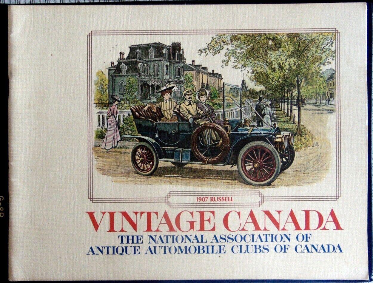 Vintage Canada the national associatiion of antique automobile clubs of canada