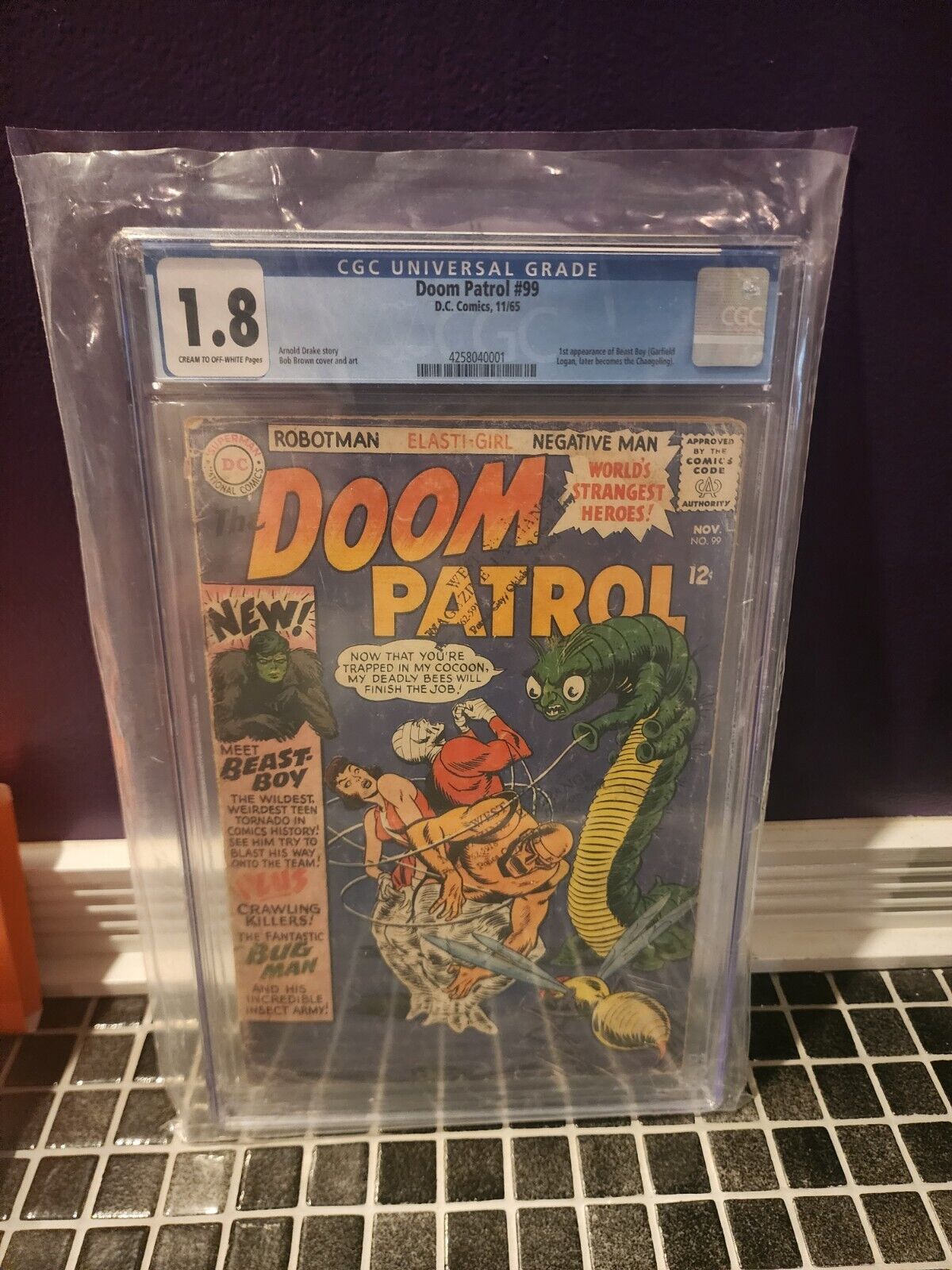 Doom Patrol #99. Cgc 1.8